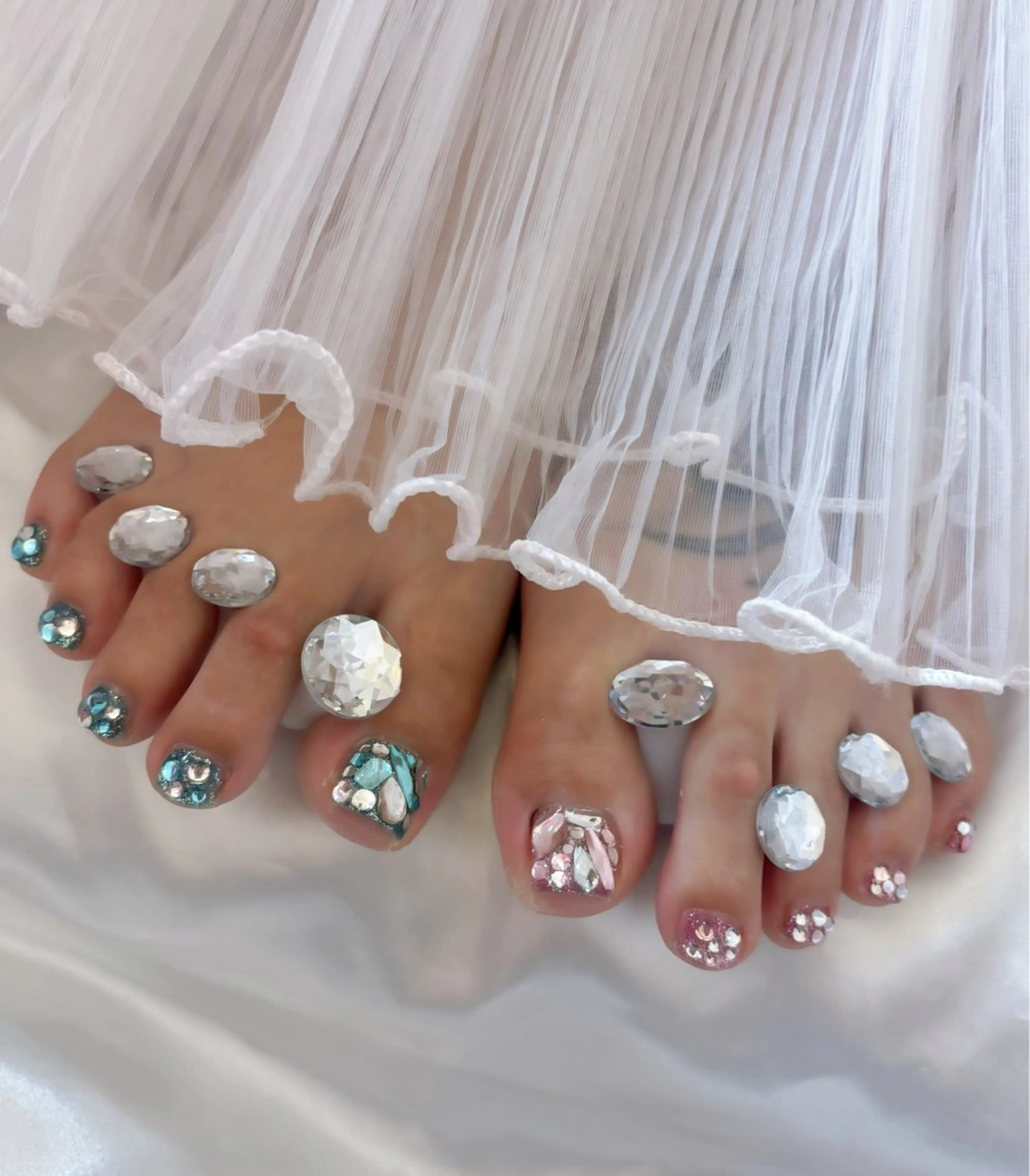 ネイル フットネイル フットネイル Nail Salon macherieのネイルデザイン