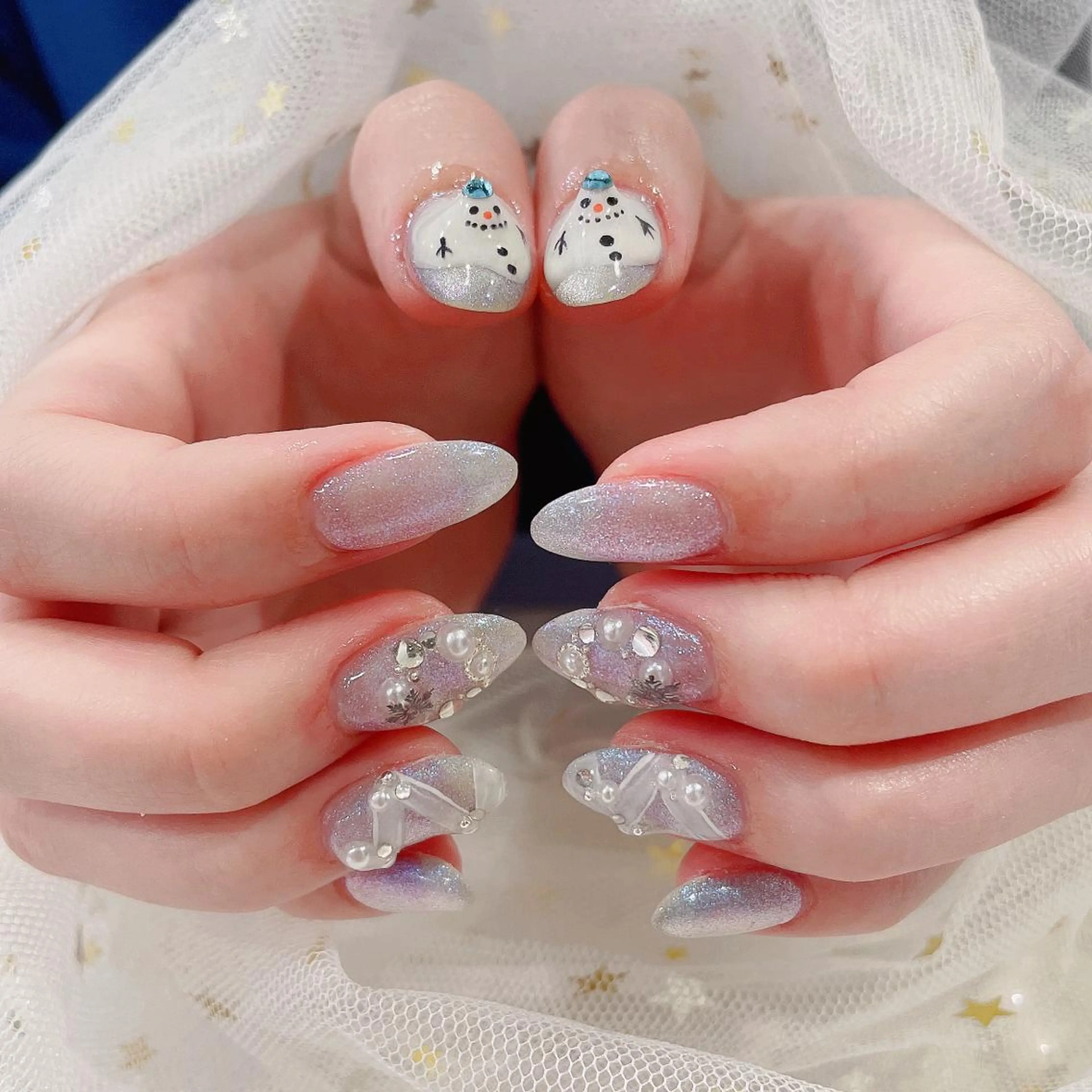 ミディアム ネイル cho nailのネイルデザイン