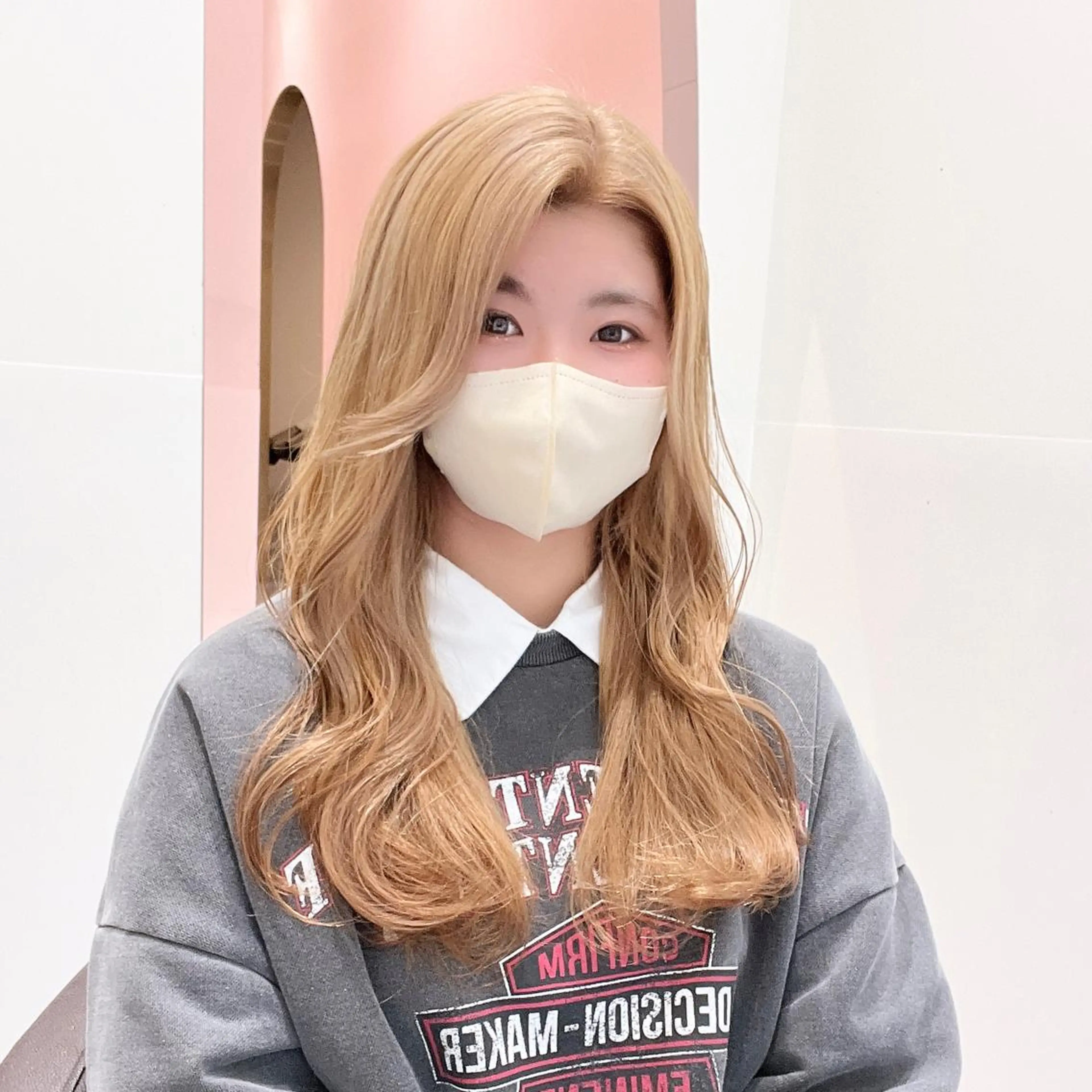 ロング カラー 💖暖色・ハイトーン 🐈みおり💖のヘアスタイル