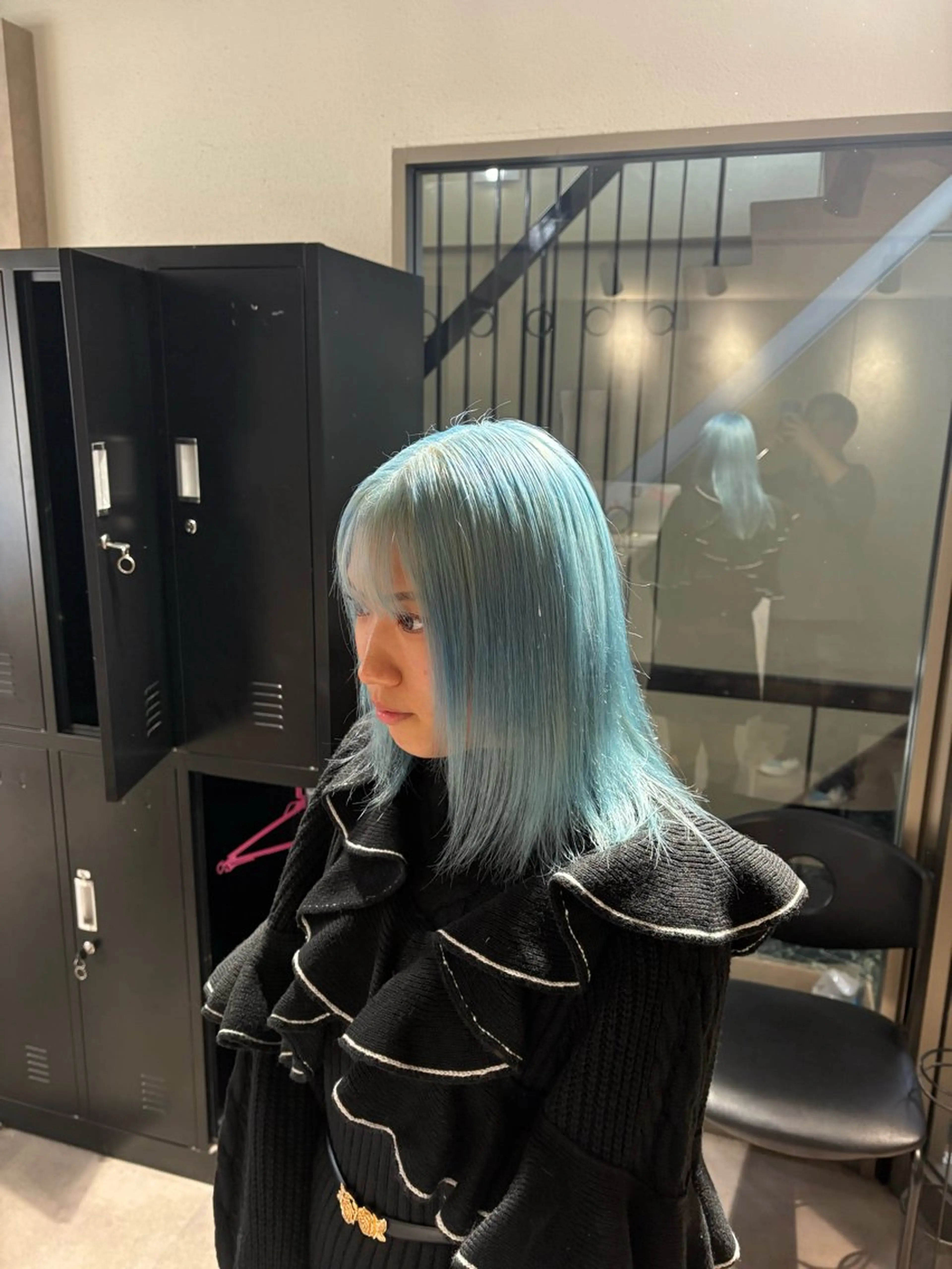 カラー ブリーチ ケアブリーチ デザインカラー ダブルカラー ハイトーンカラー カット ヘアカラー Seleneコウキ ブリーチ/ハイトーンのヘアスタイル