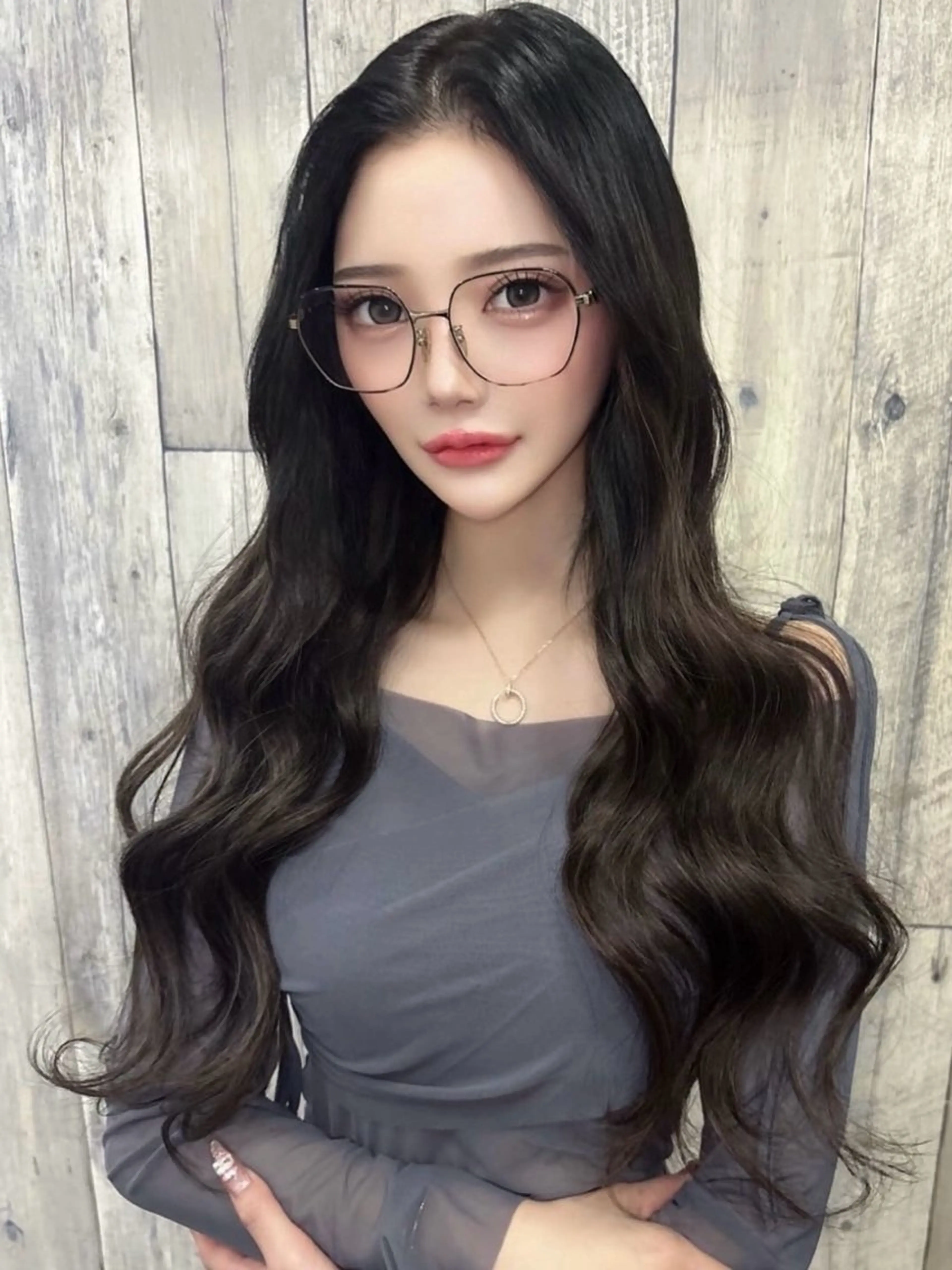 ロング カラー ヘアカラー Nexus所属・艶髪ハイトーン特化 / moe 🦋のヘアスタイル