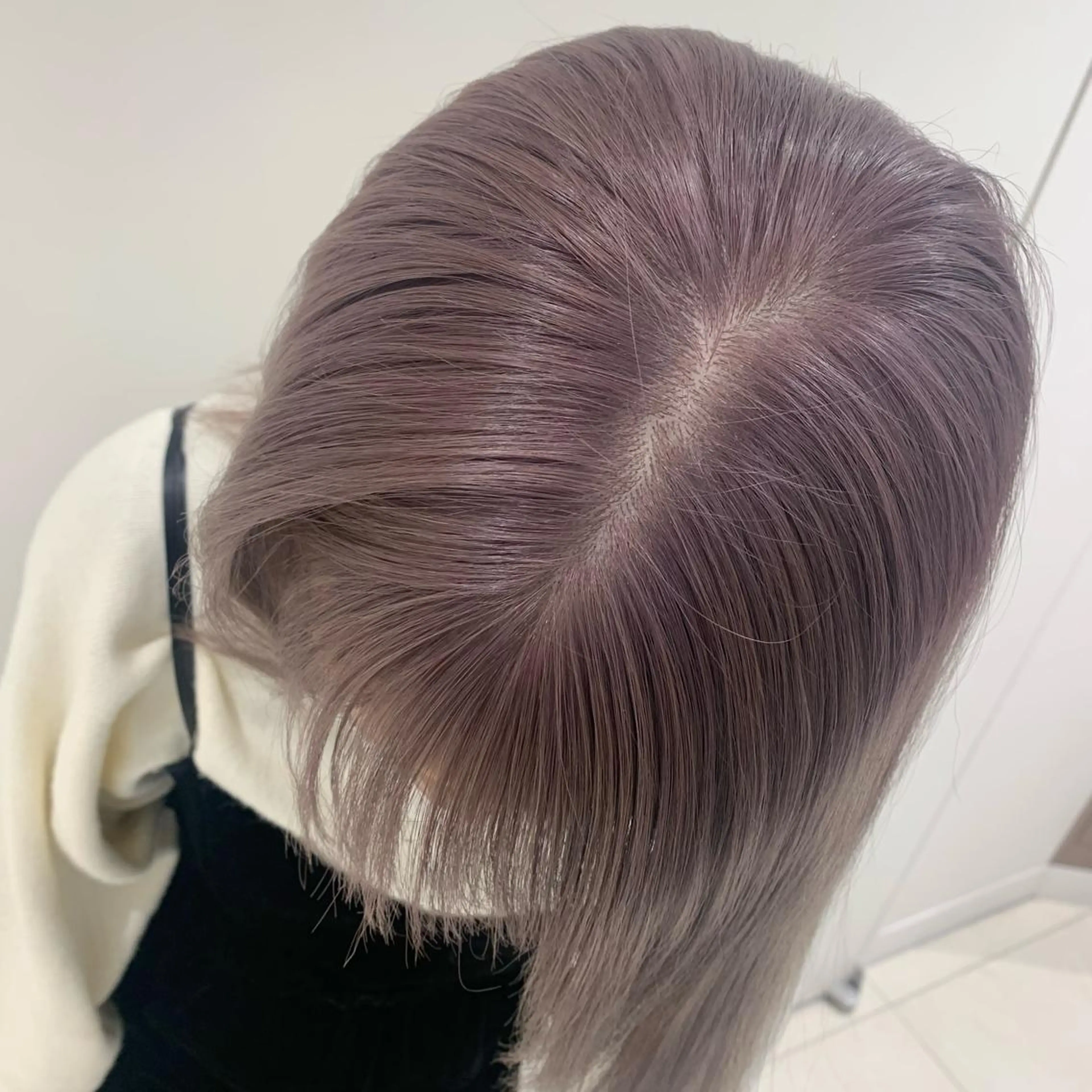 ミディアム カット ヘアカラー トリートメント 💎AYAKI / 銀座.レイヤー💎のヘアスタイル