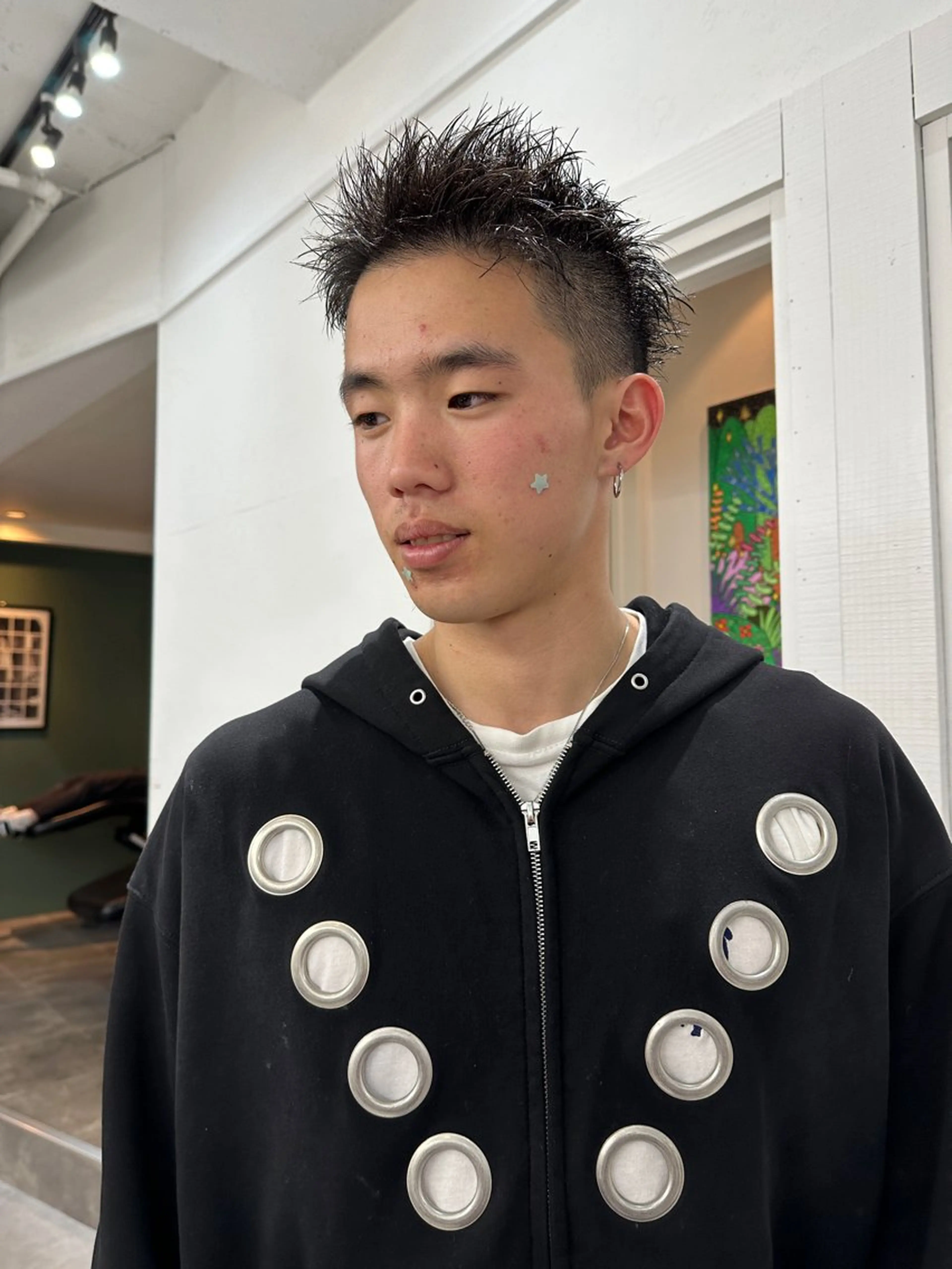 ショート メンズ カット トリートメント YUNA★ メンズパーマのヘアスタイル