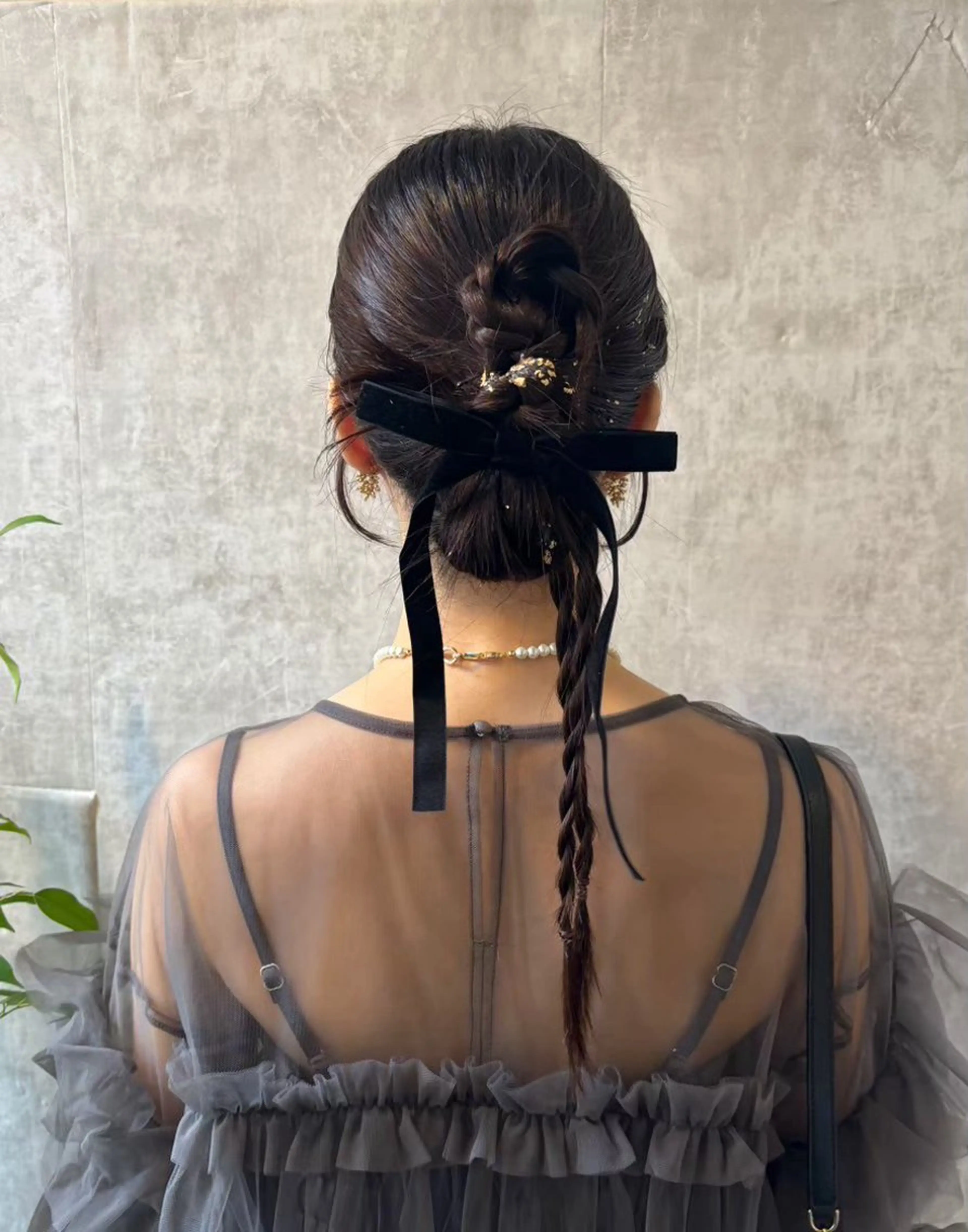 ヘアアレンジ 結婚式・ブライダル エクステ🎀カラー ✨横浜／トレンドのヘアスタイル