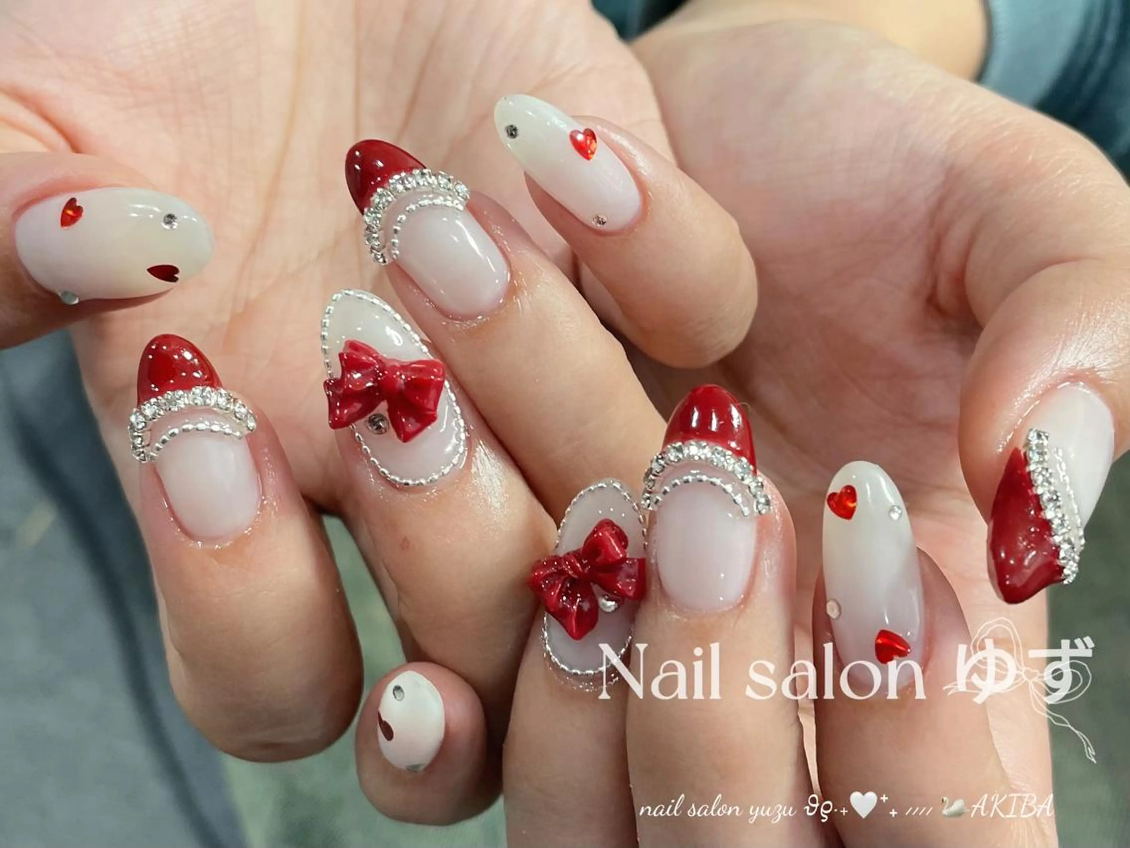 ネイル ハンドネイル MAKI💚💚💚 秋葉原.のネイルデザイン