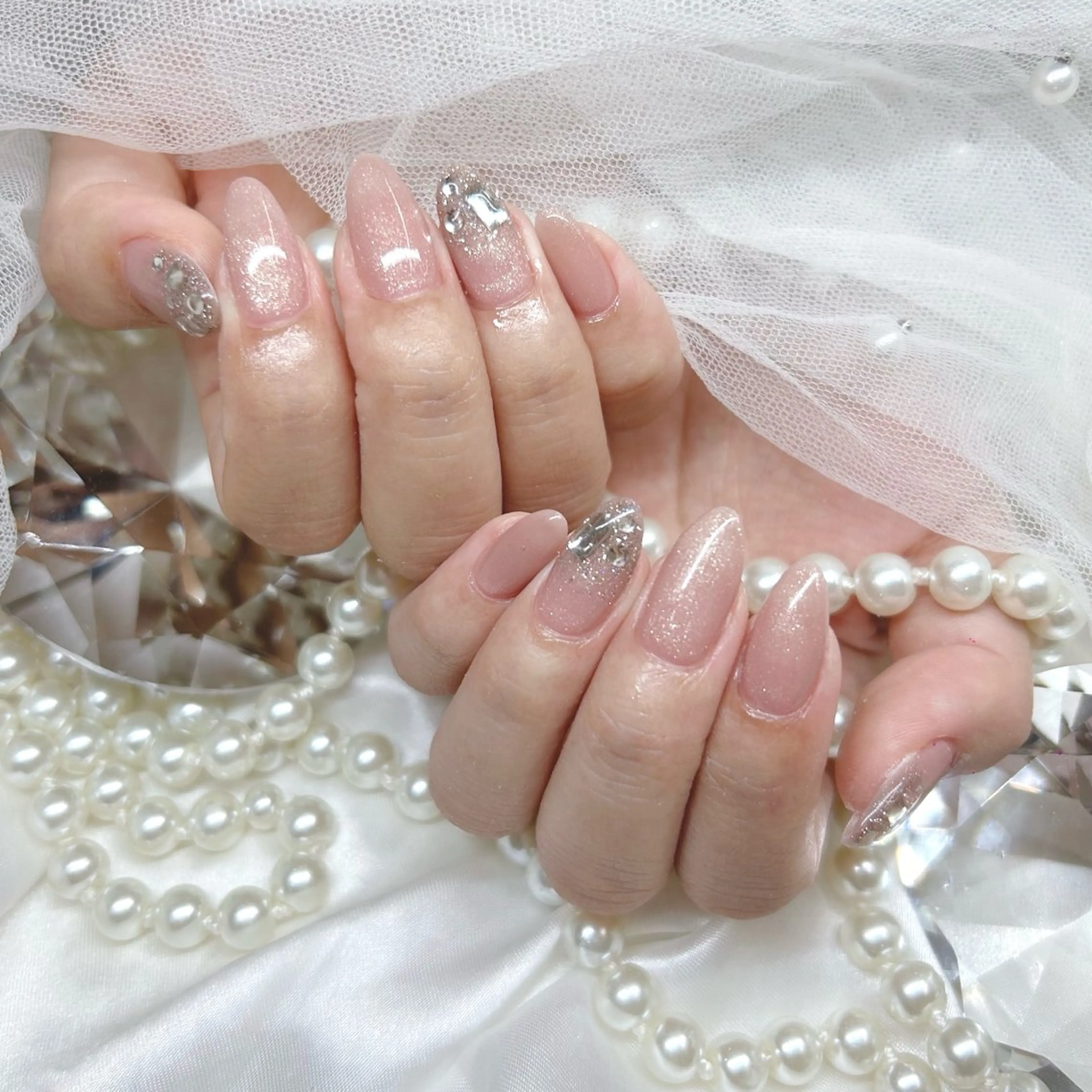 ミディアム ハンドネイル Nailsalon Angeのネイルデザイン