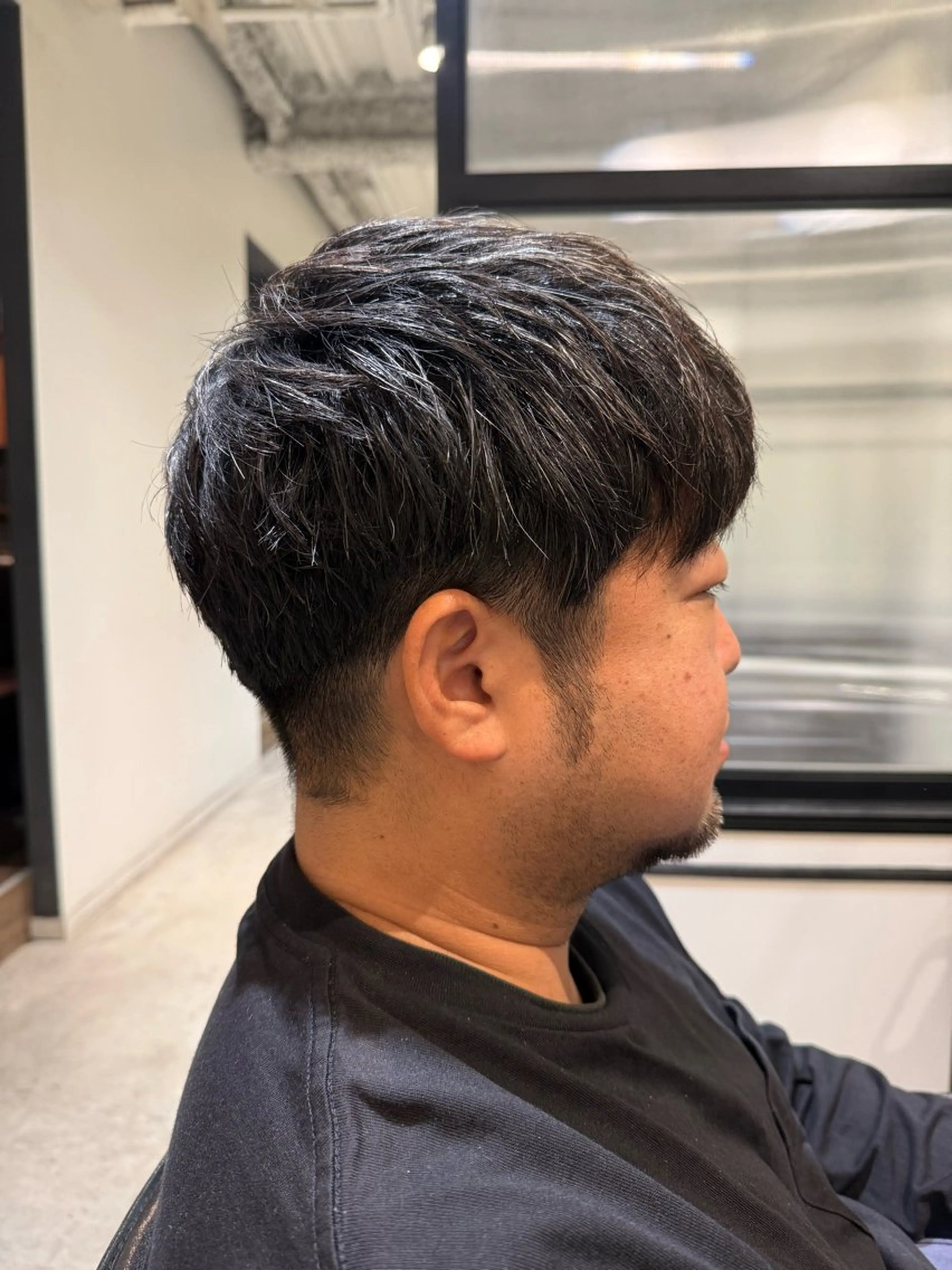 メンズ マッシュ ツーブロック 刈り上げ Cadre新小岩🫧 栗原葵のヘアスタイル