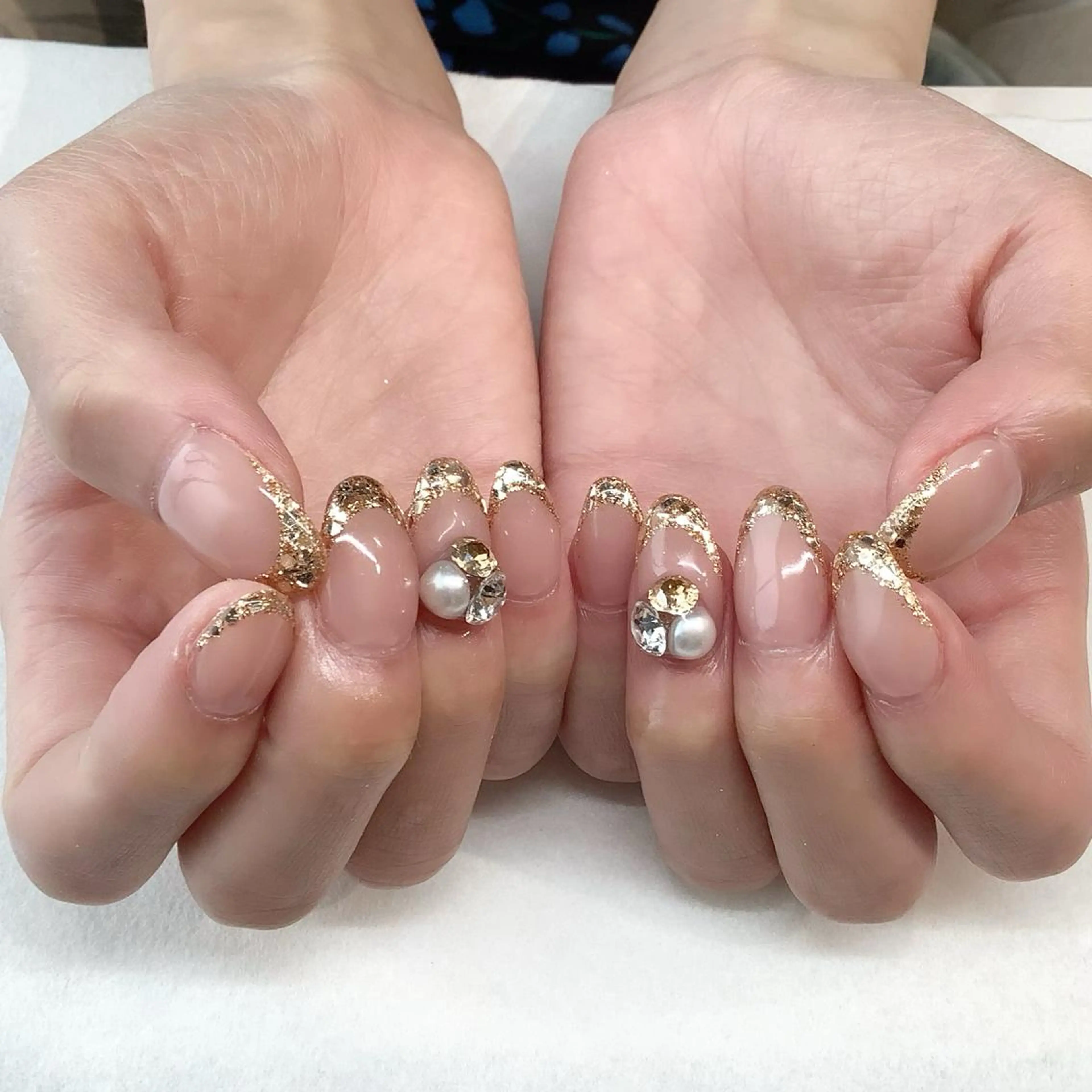 ネイル ハンドネイル 💎🐰 saki. m 🐰💎のネイルデザイン