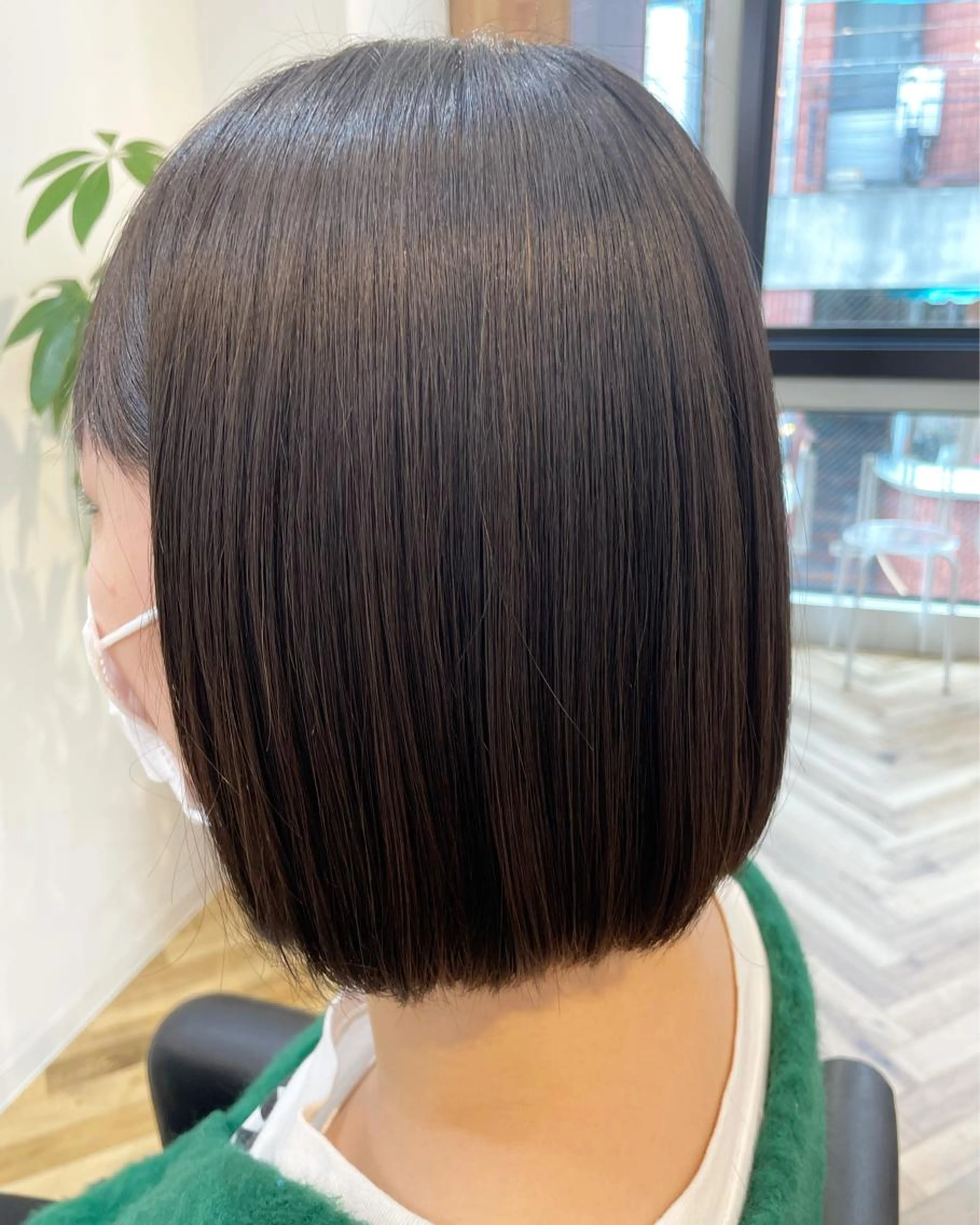 カット＋髪質改善カラーの写真