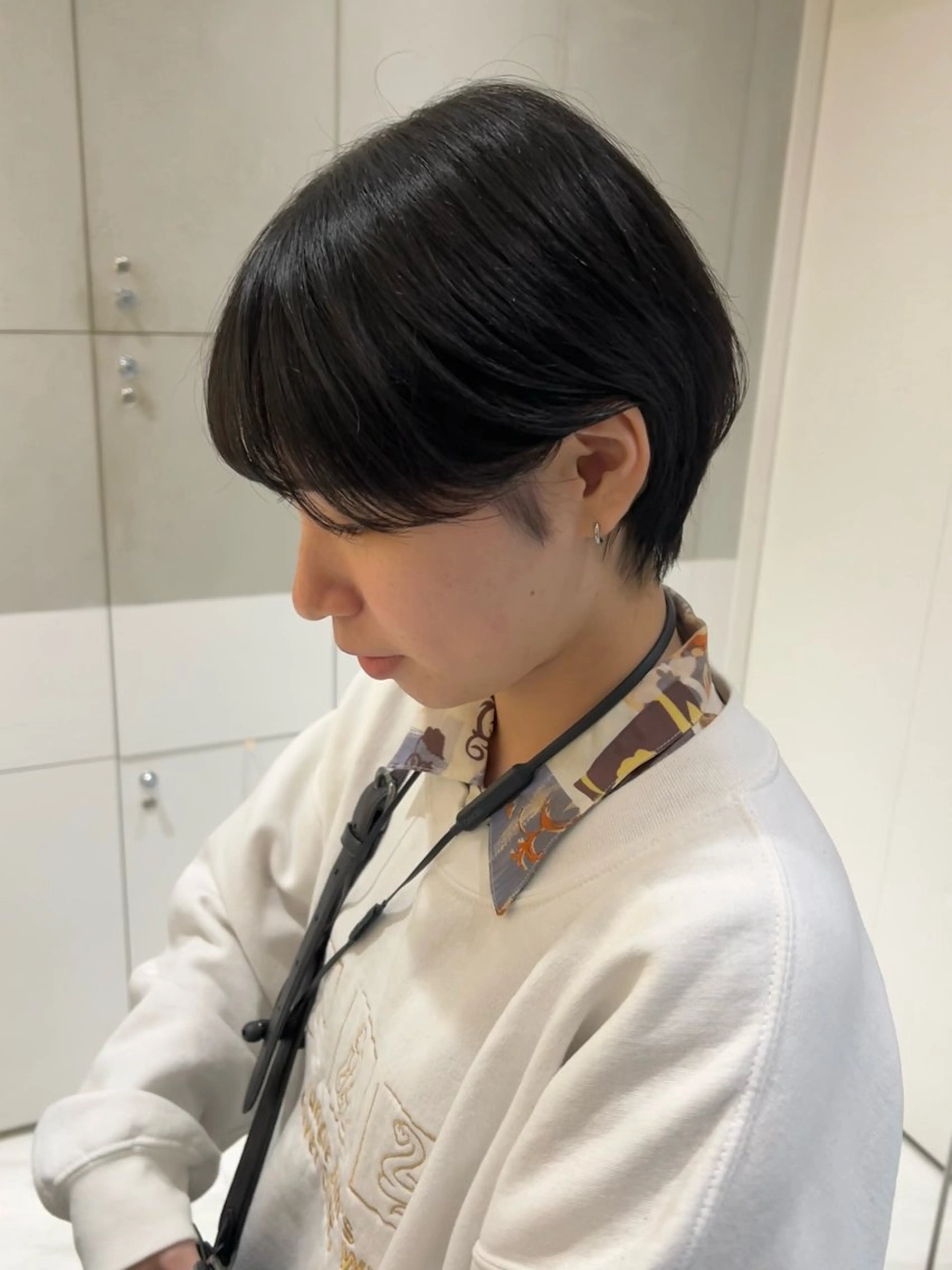 ショート ショートヘア パーマ/レイヤー /店長/YURAのヘアスタイル