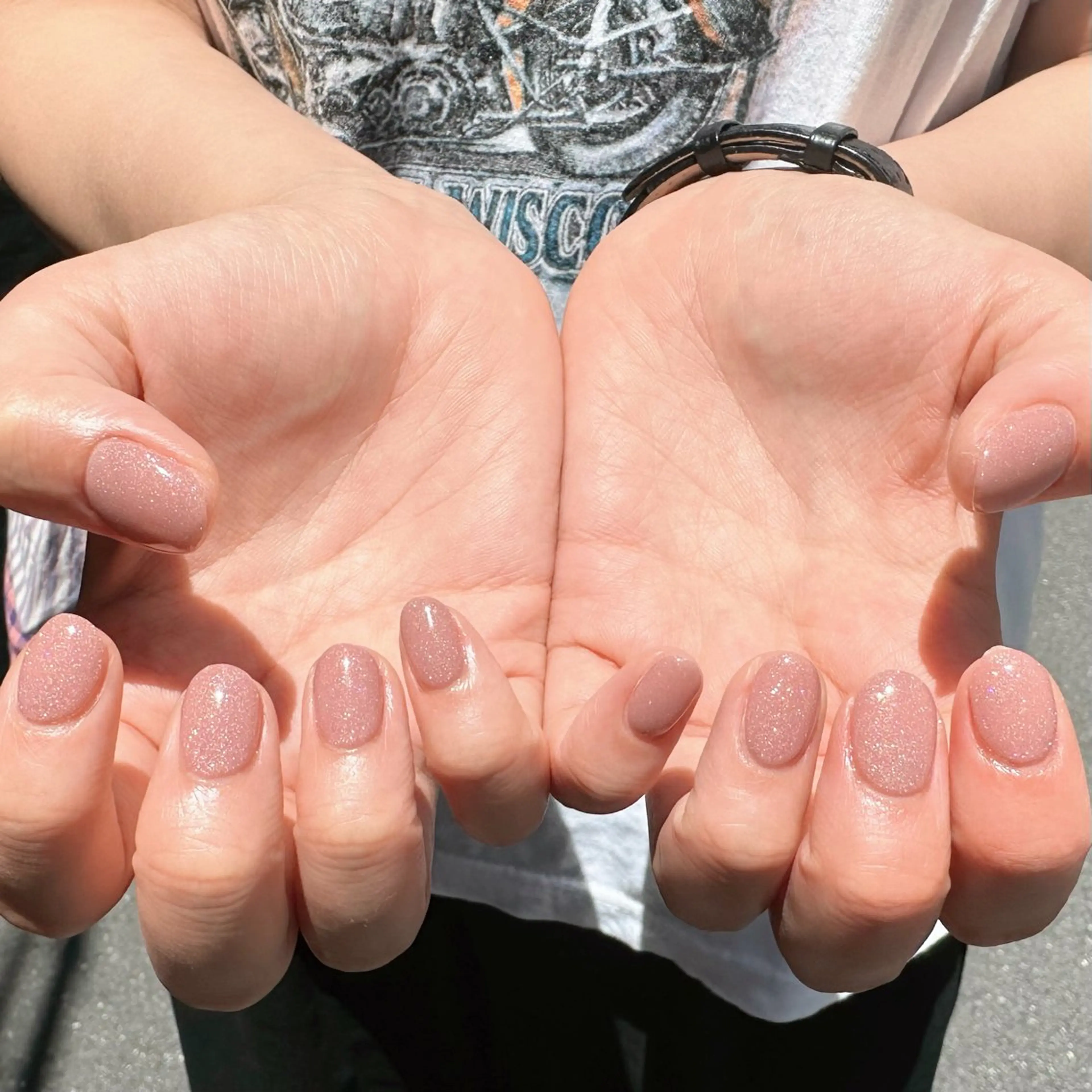 ネイル キラキラネイル ラメ(グリッター) ワンカラーネイル erinca nail所属・圦本 有紀のネイルデザイン