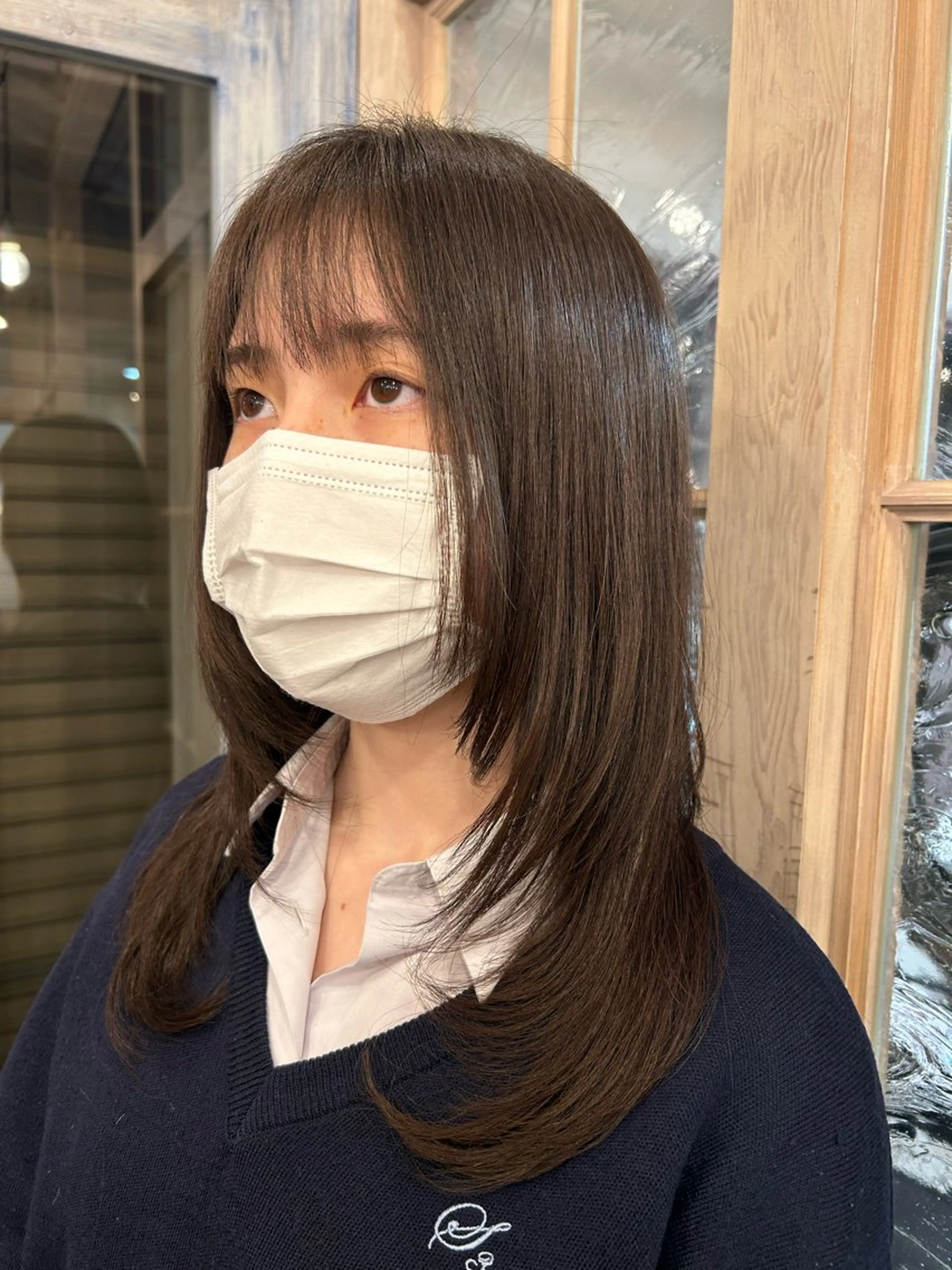 セミロング 宮城千奈美🍒 カットモデル募集のヘアスタイル