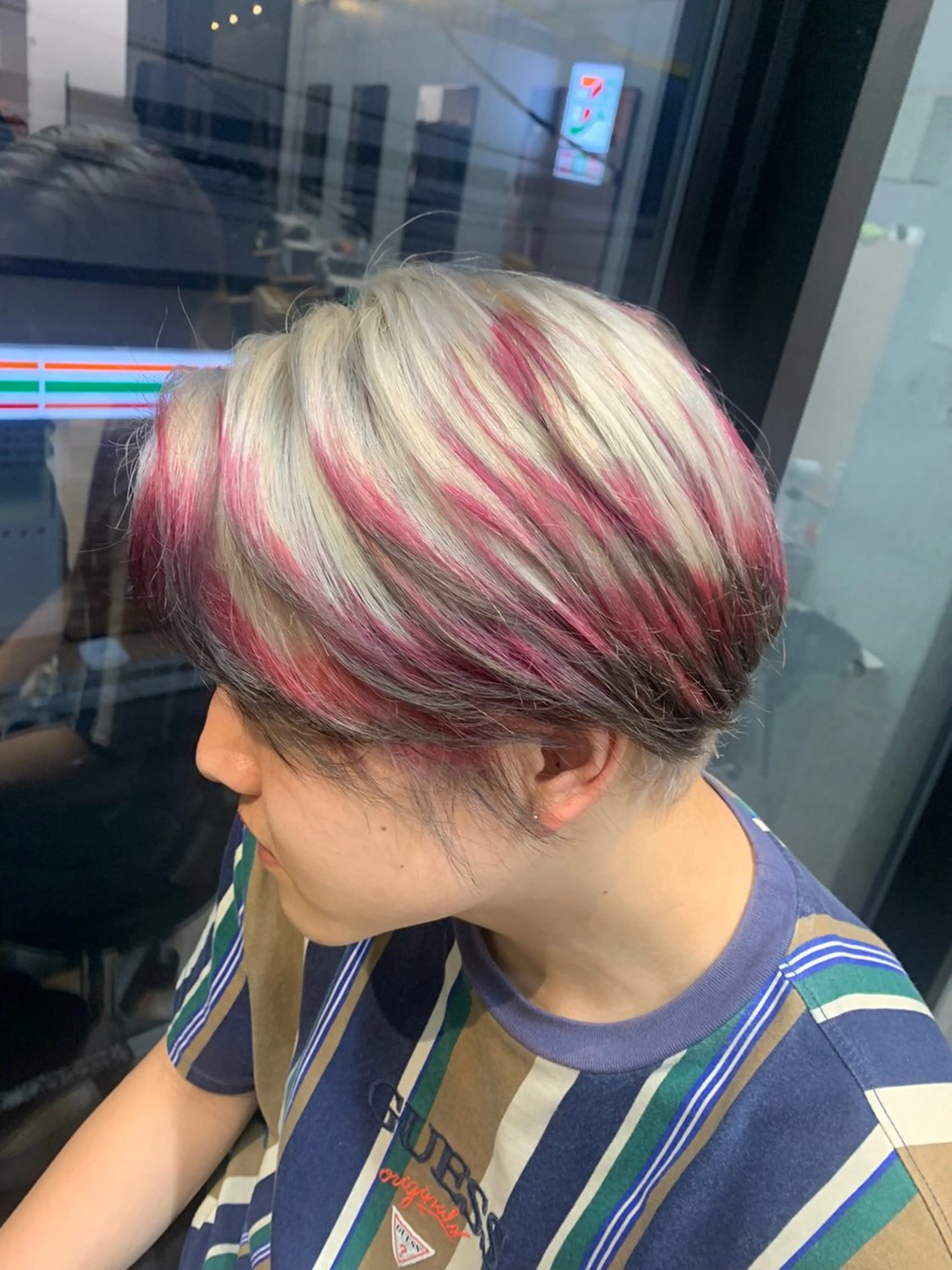 カラー ルーツカラー/ レイヤーカット/井川のヘアスタイル