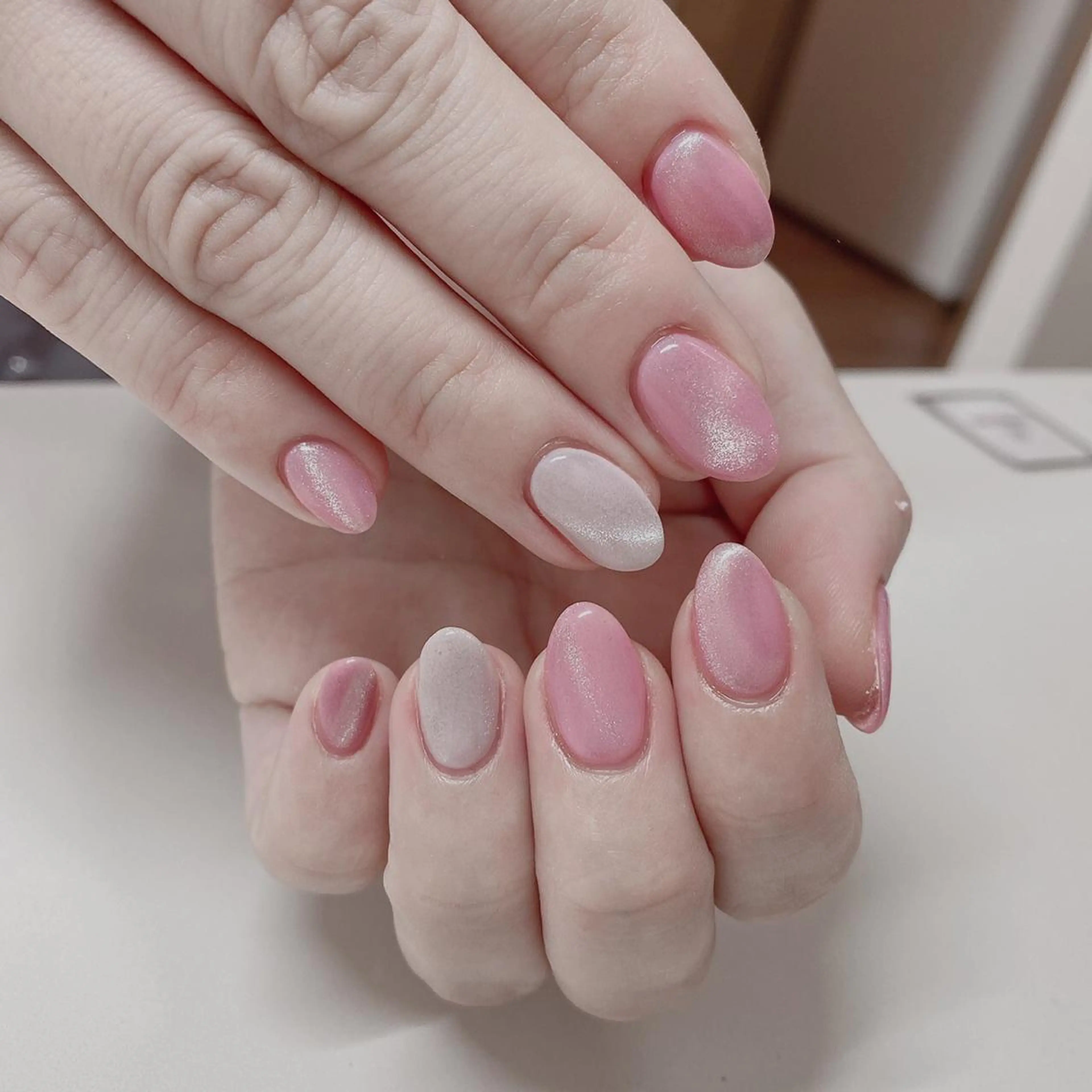 ネイル フットネイル グリーン オフィスネイル ワンカラーネイル Lily Roseスタッフ一同のマツエク・マツパデザイン