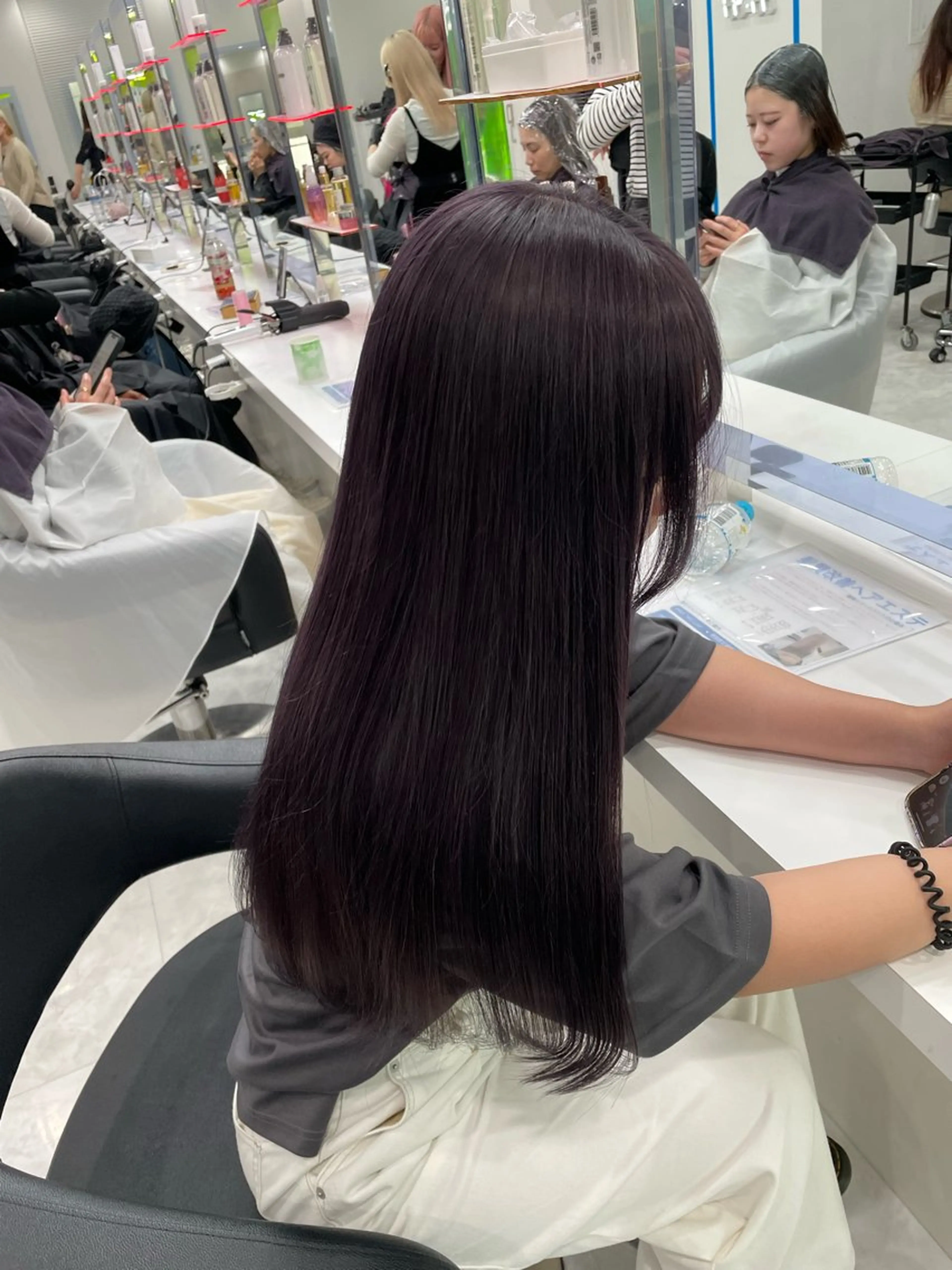 セミロング 🤍🥀韓流暖色レイ ヤー🥀🤍あやねのヘアスタイル