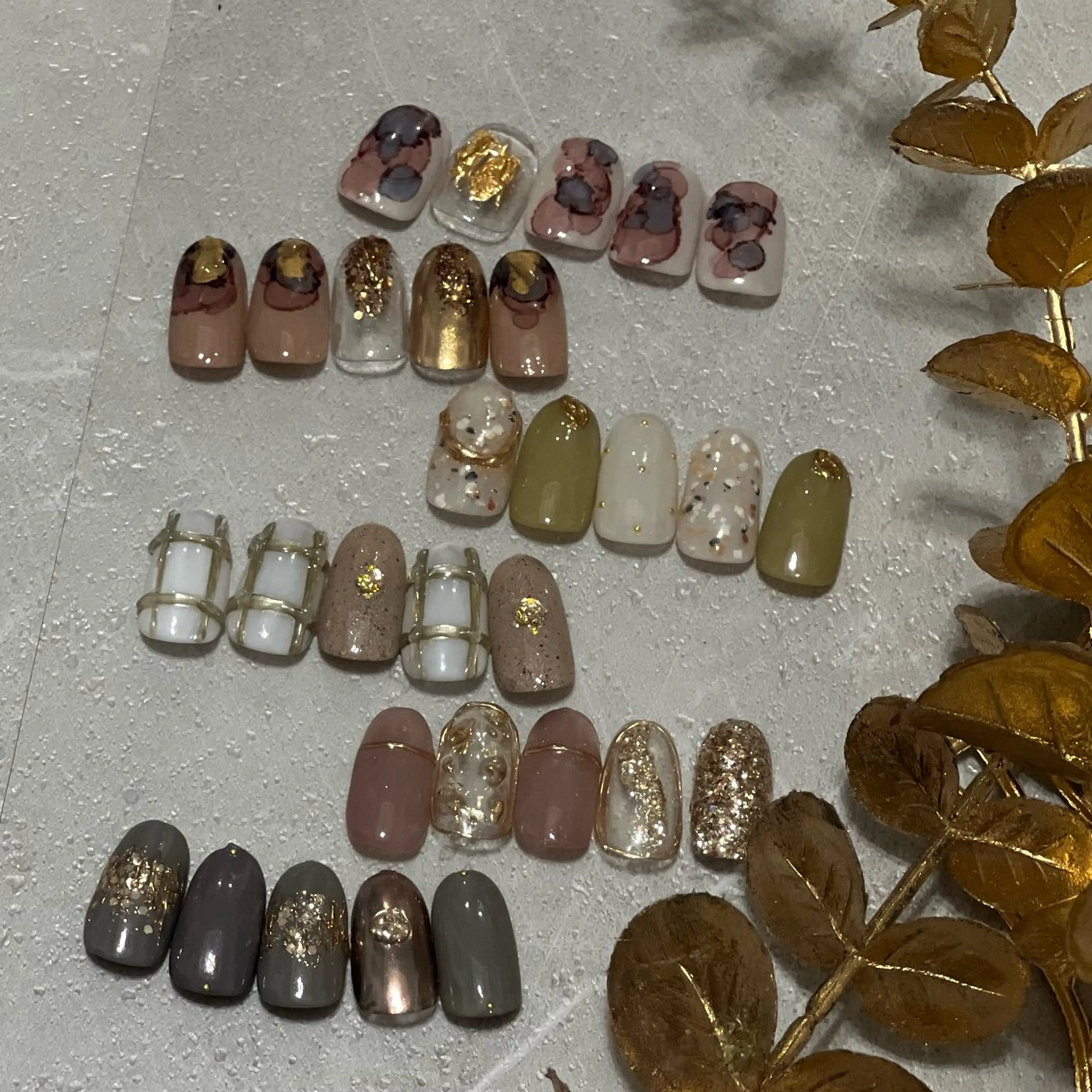 ミディアム KADONO YUIKAのネイルデザイン