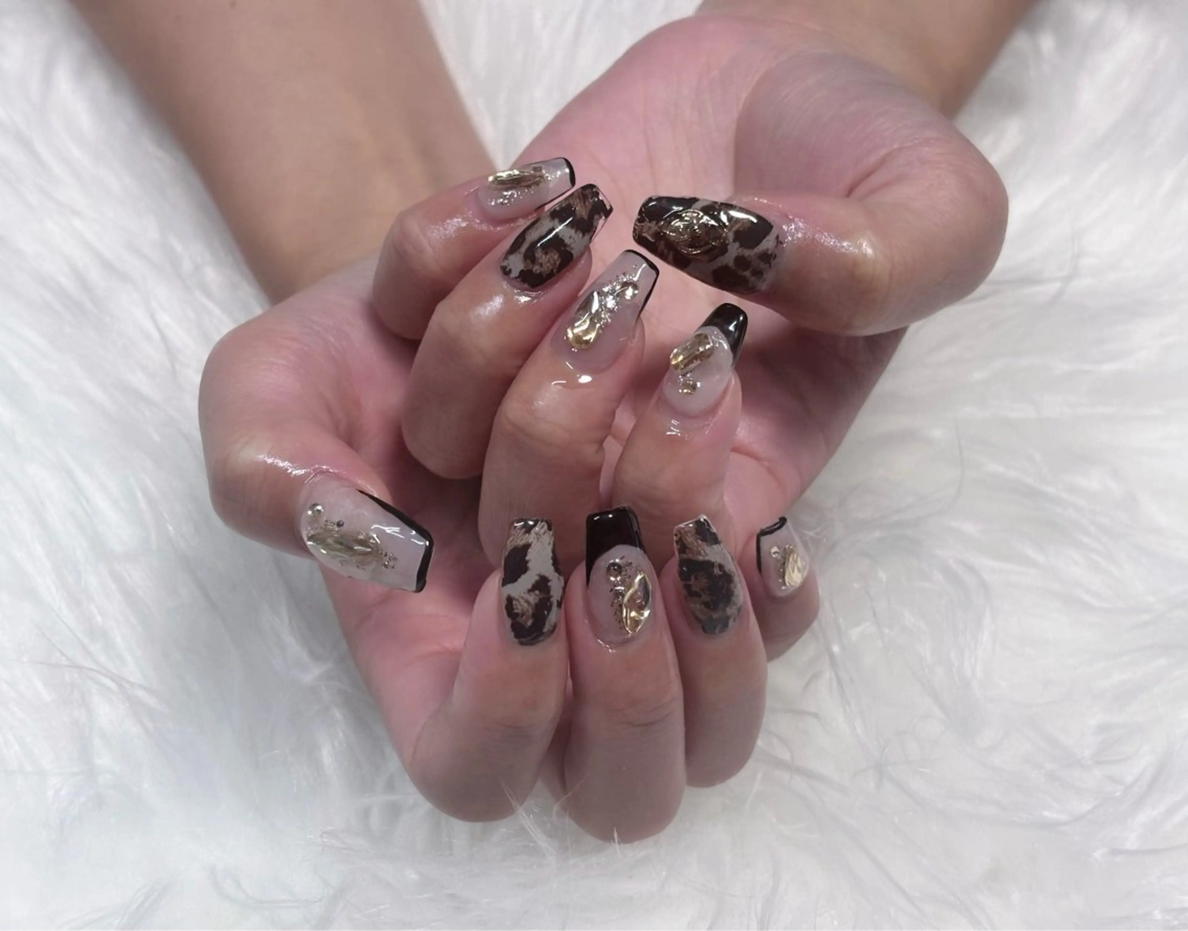 ネイル ハンドネイル フットネイル 番園 あかねのネイルデザイン