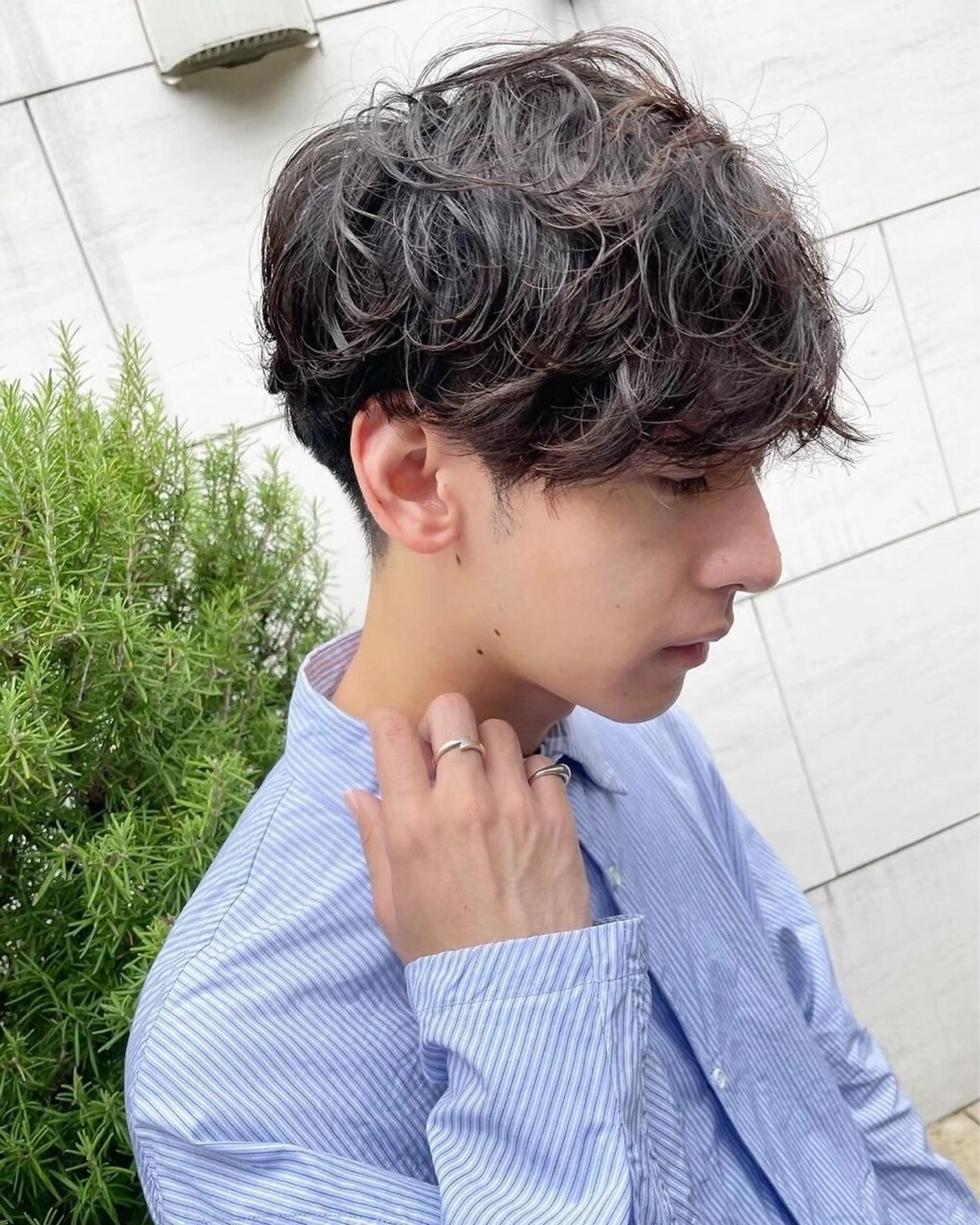 ショート カット ピンクカラー🩷 ヘアセットＮＯ.1のヘアスタイル