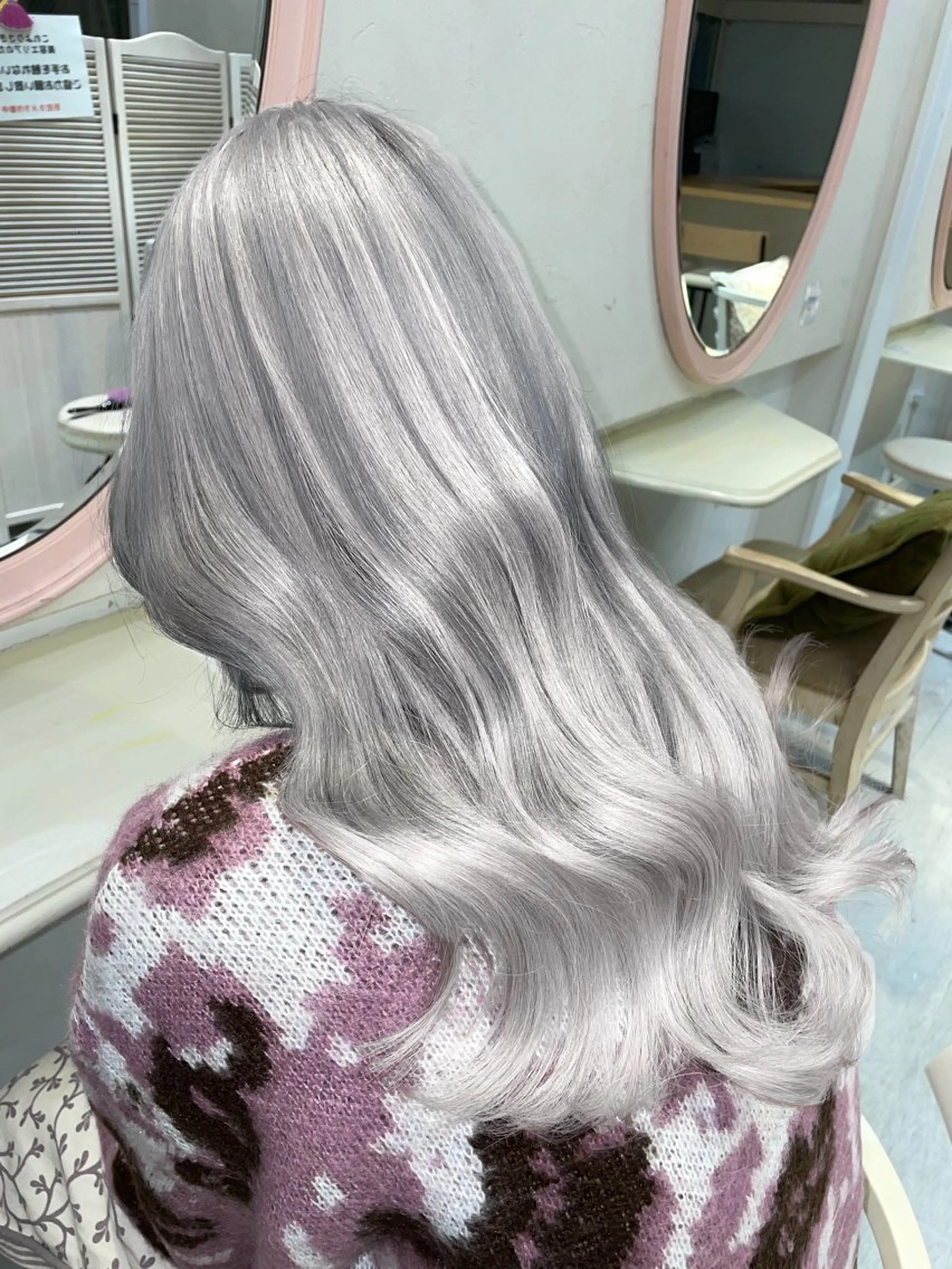 ロング カラー シールエクステ エクステ 🦋韓国hair🦋 エクステ店長sakiのヘアスタイル