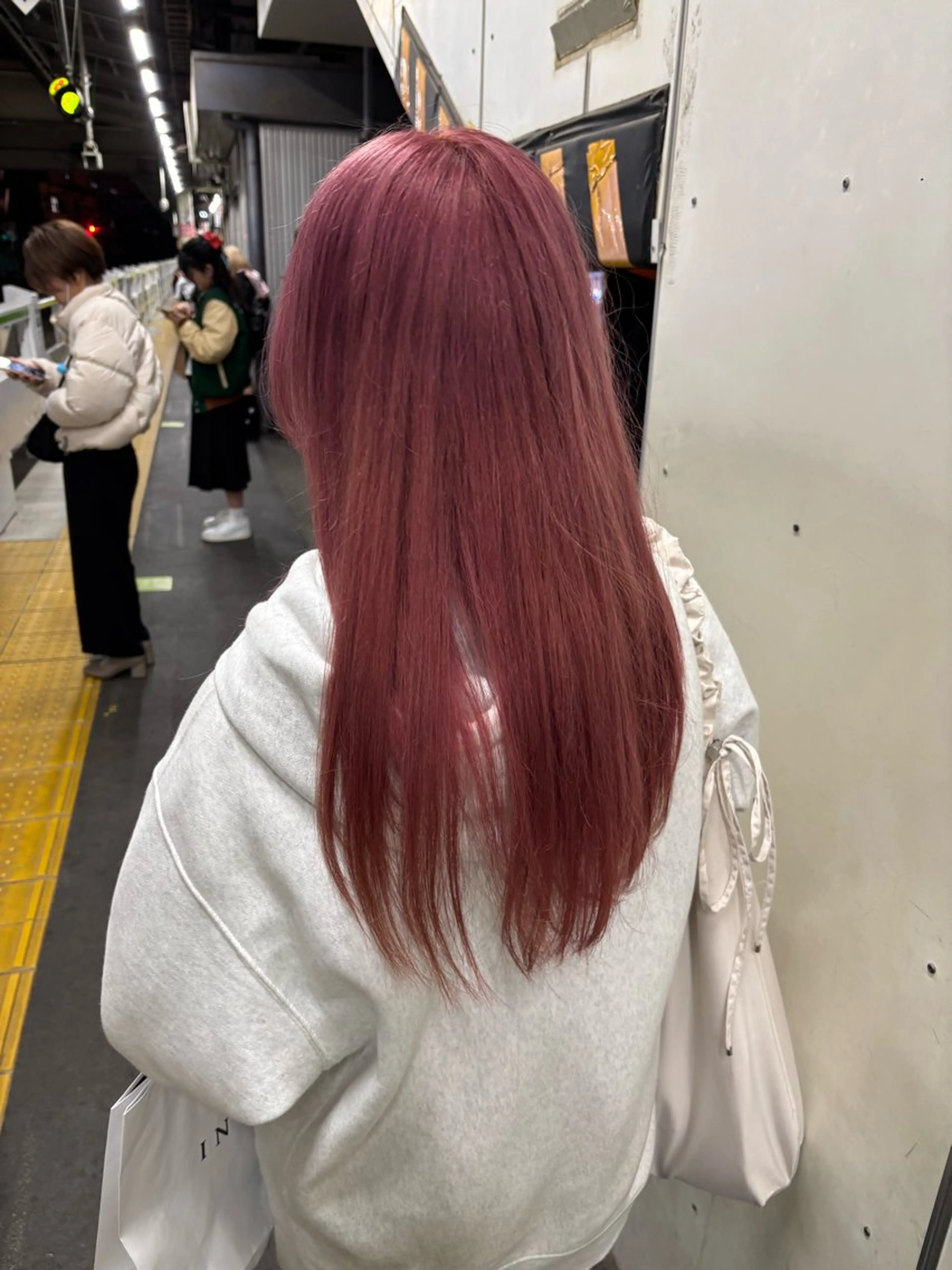 ロング カラー ヘアカラー SHIAN 🍚ゆな🍚のヘアスタイル
