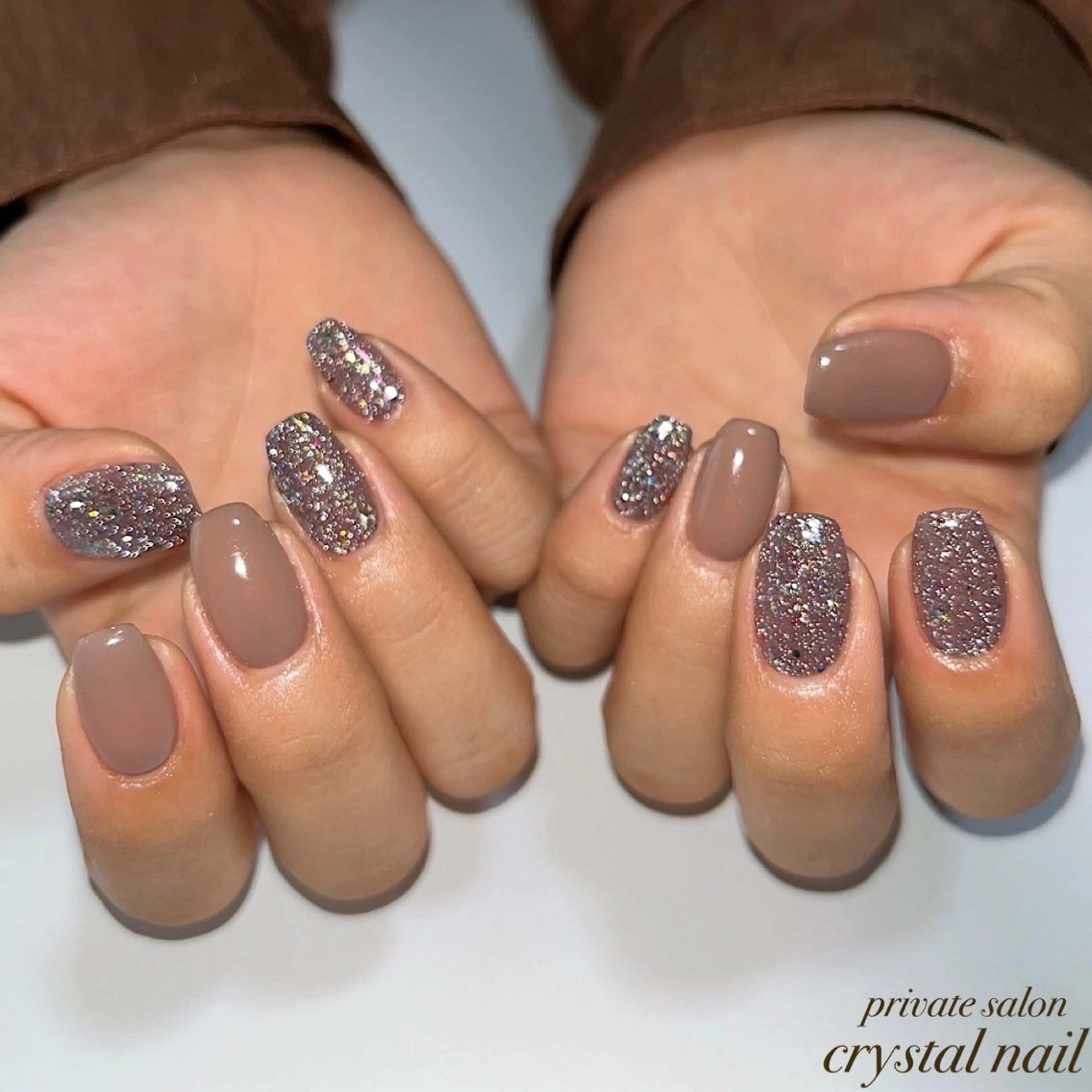 ネイル フラッシュネイル Crystal Nailのネイルデザイン