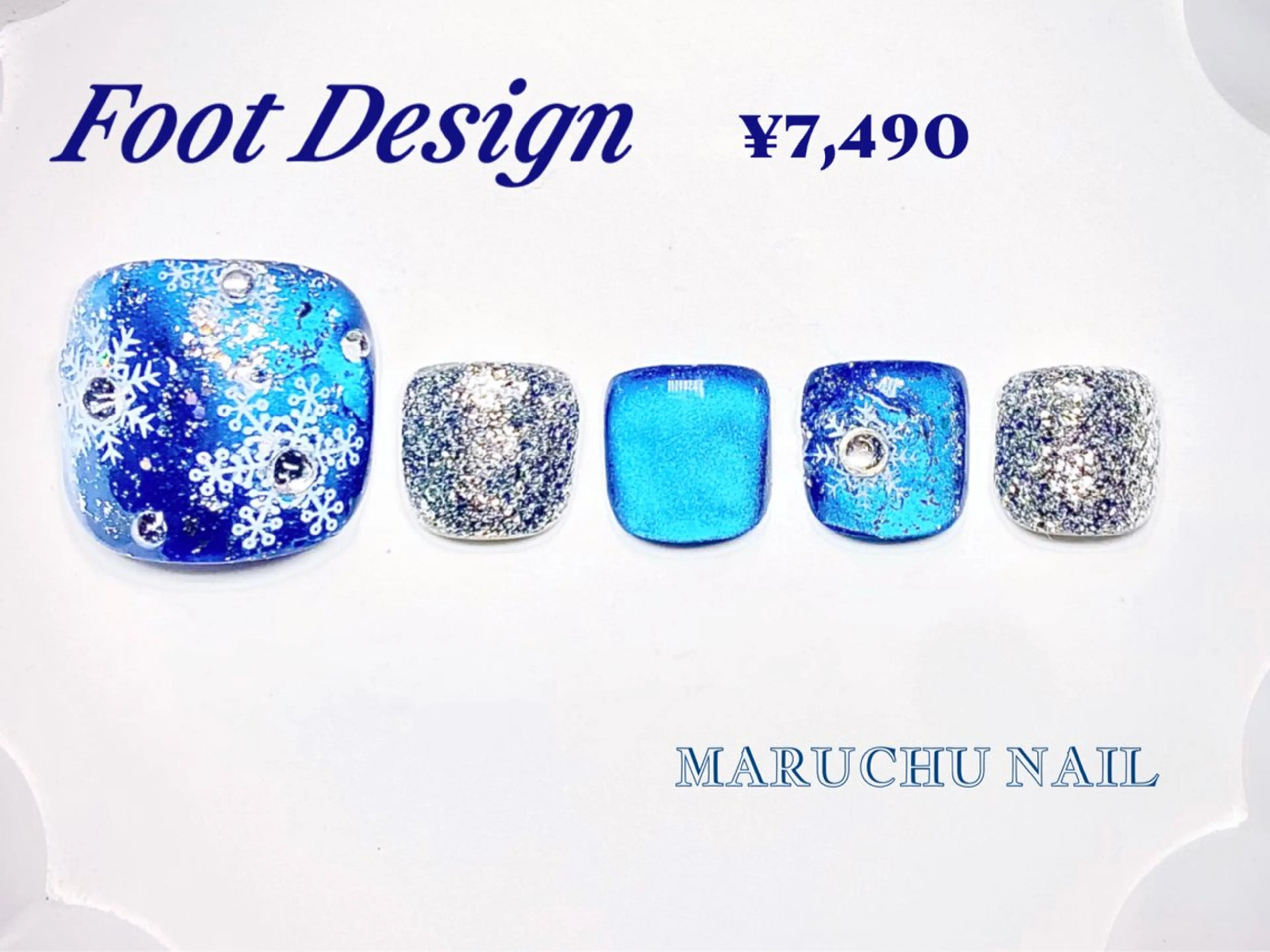 ネイル フットネイル 🦋✨ MARIKO✨🦋のネイルデザイン