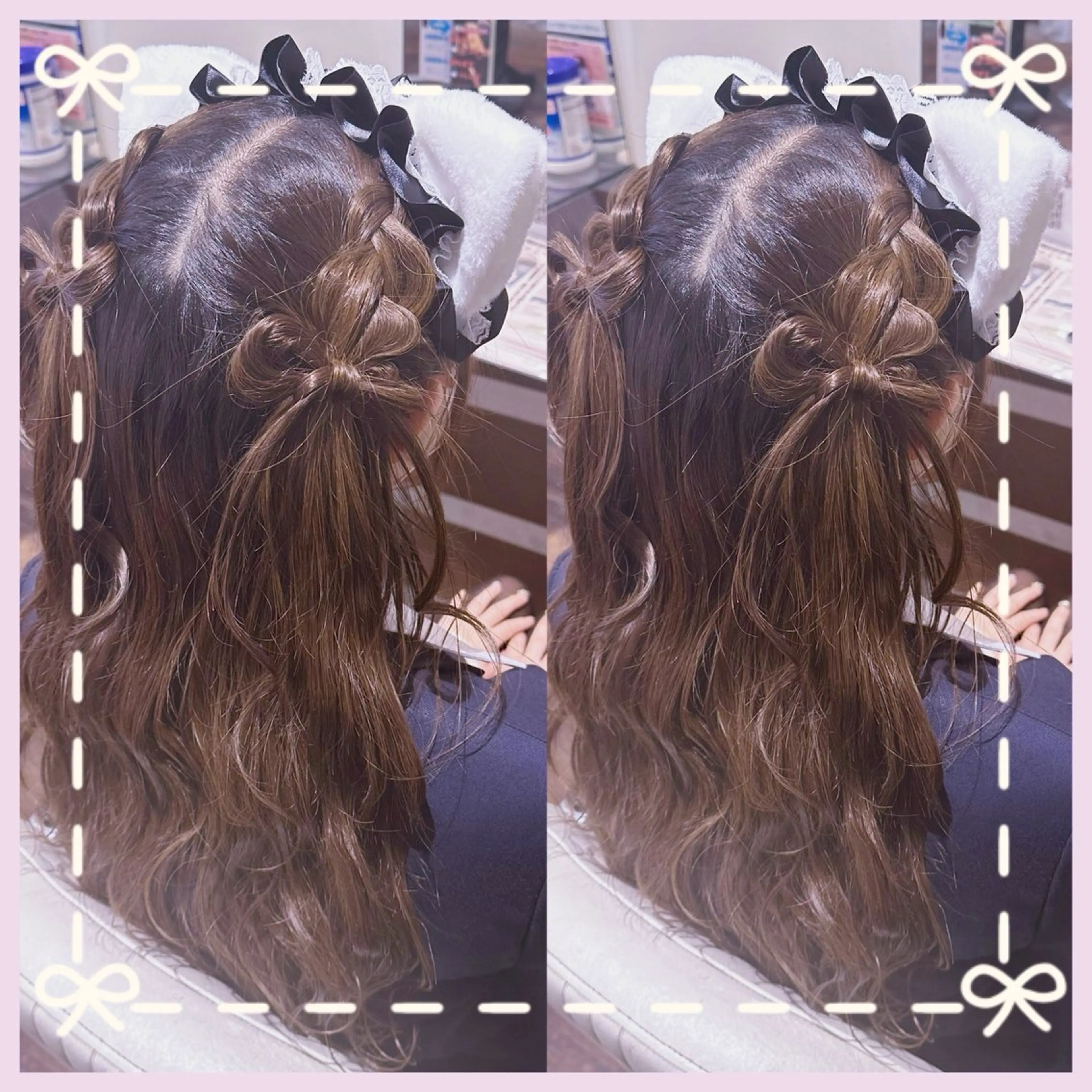 ロング ヘアアレンジ エクステ♡ヘアメ 内村麻衣のヘアスタイル