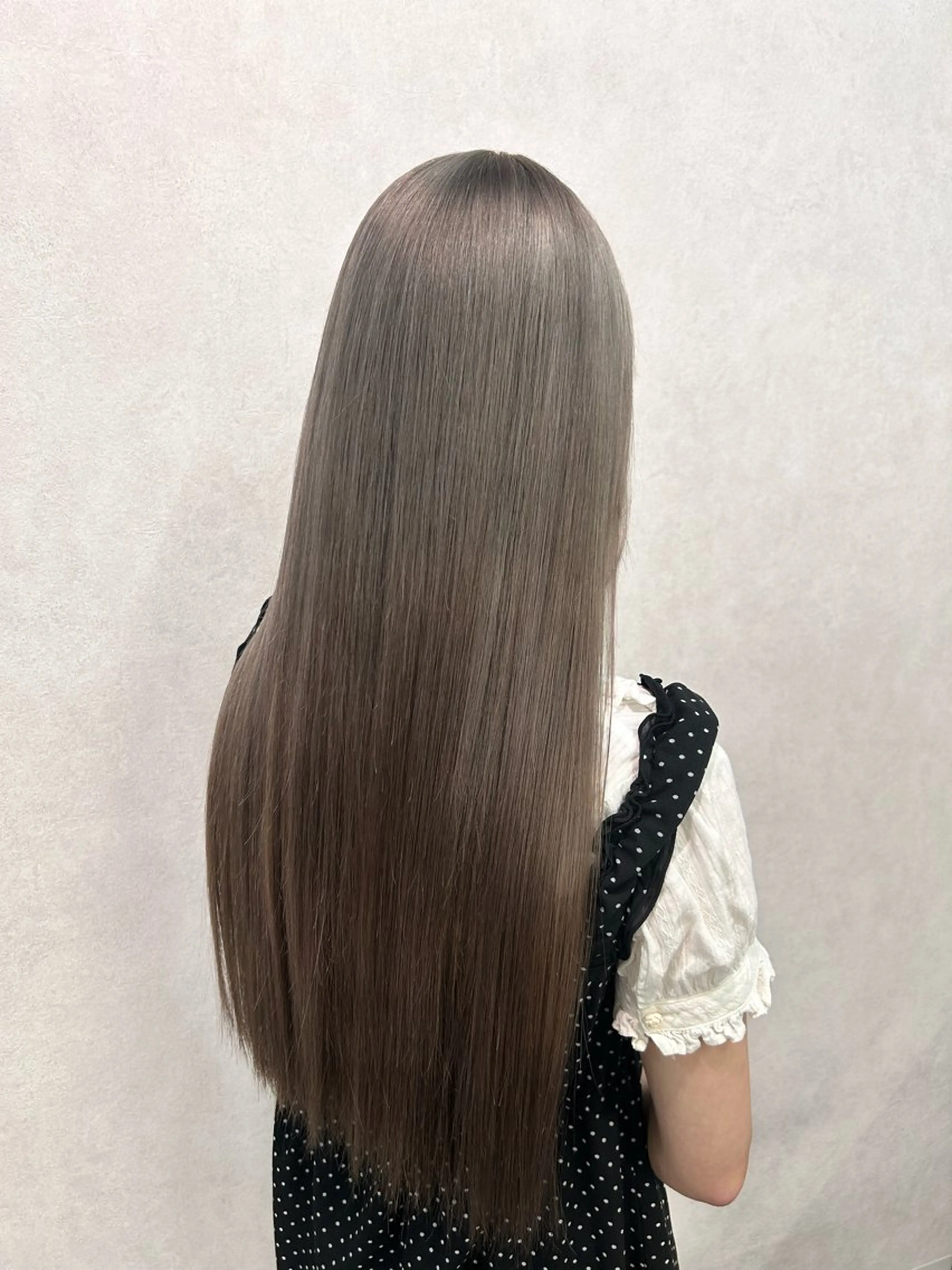 ロング ヘアカラー トリートメント エクステ/心斎橋/ ハイトーン/ミサキのヘアスタイル