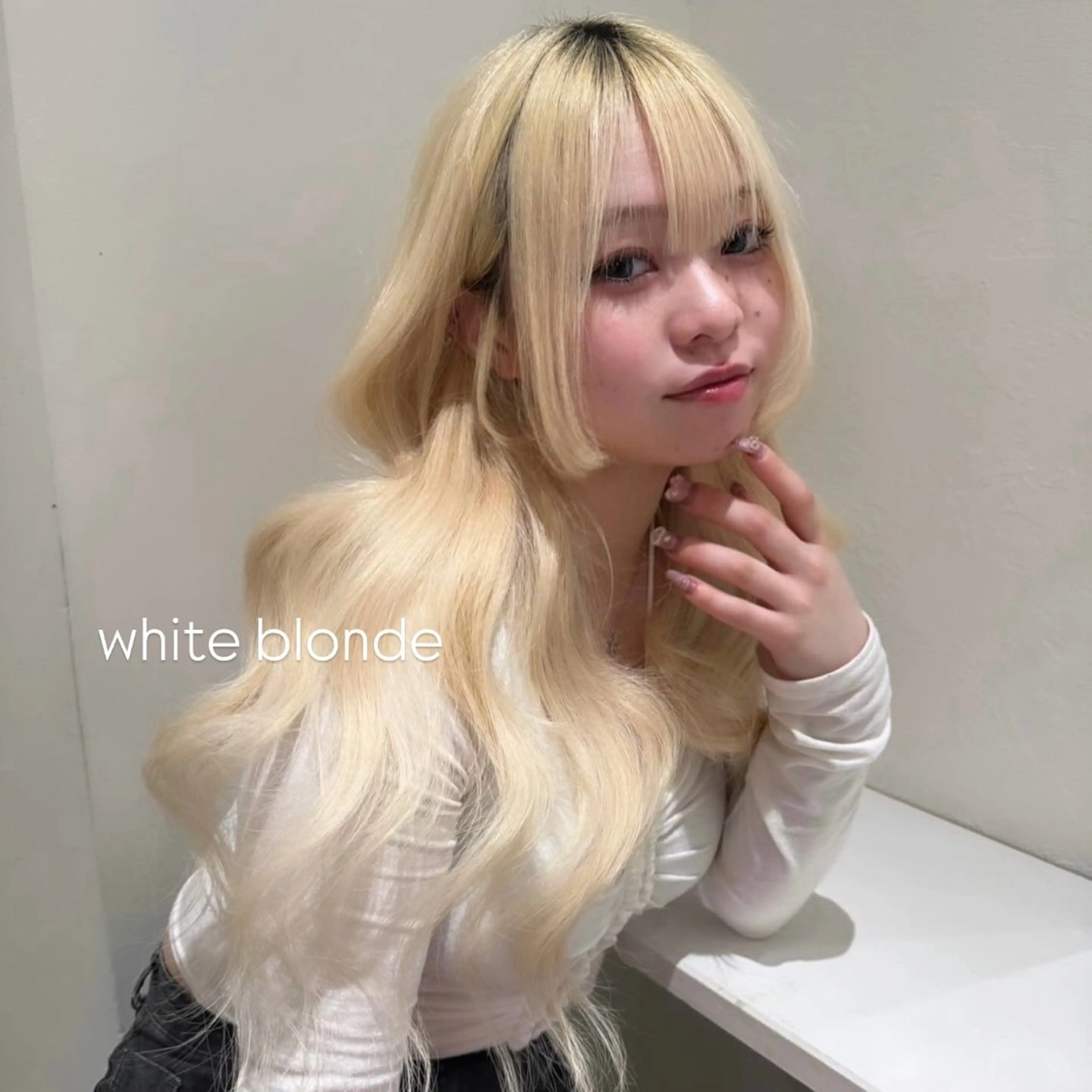 ロング ヘアカラー philia hair eyelash所属・韓国ヘア 🎀SUZU🎀のヘアスタイル