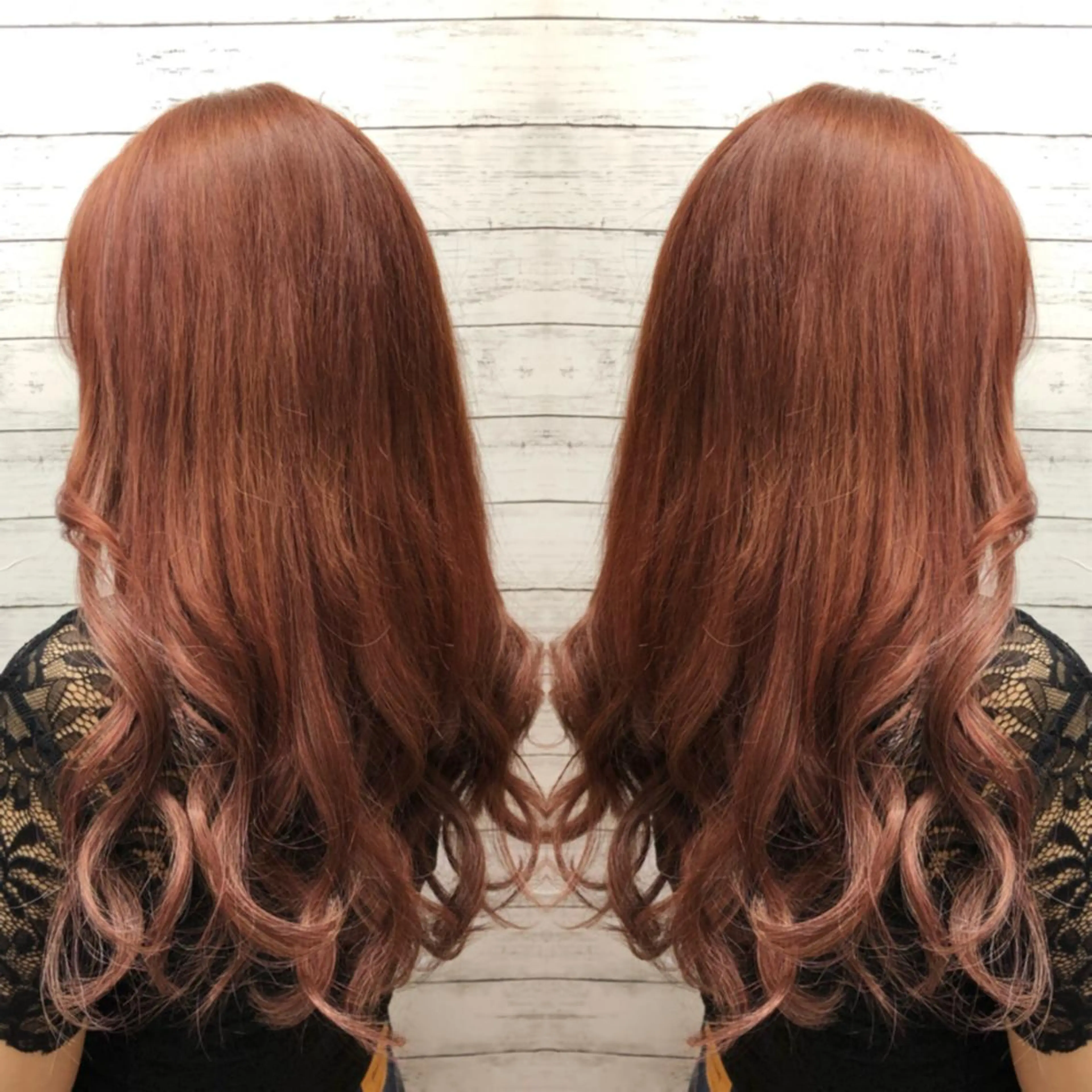 ロング カラー カット ヘアカラー エクステ ヘアセット 韓国ヘア🤍髪質改善 🇰🇷AKANEのヘアスタイル