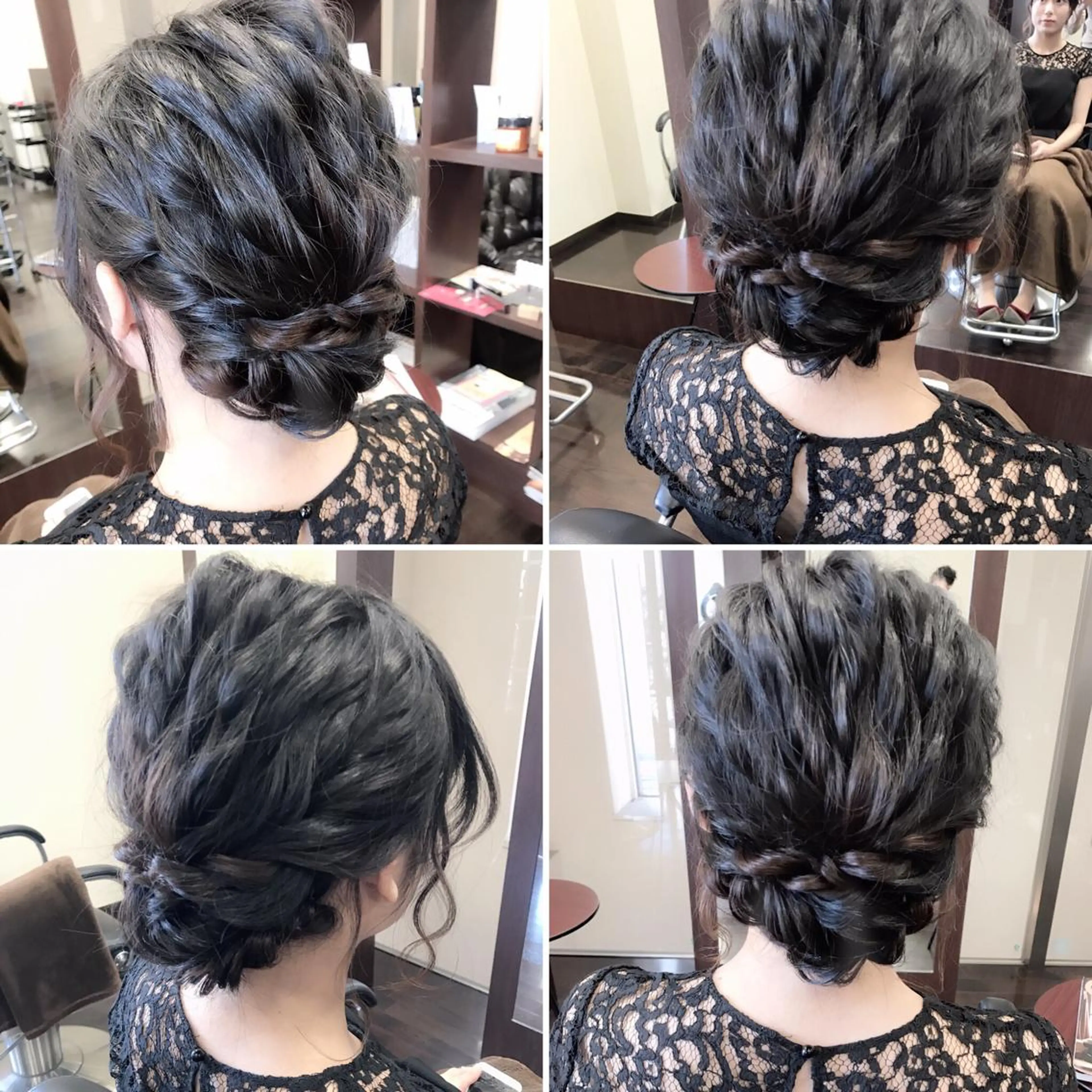 ミディアム セミロング ロング ヘアアレンジ 沢田 瞳のヘアスタイル