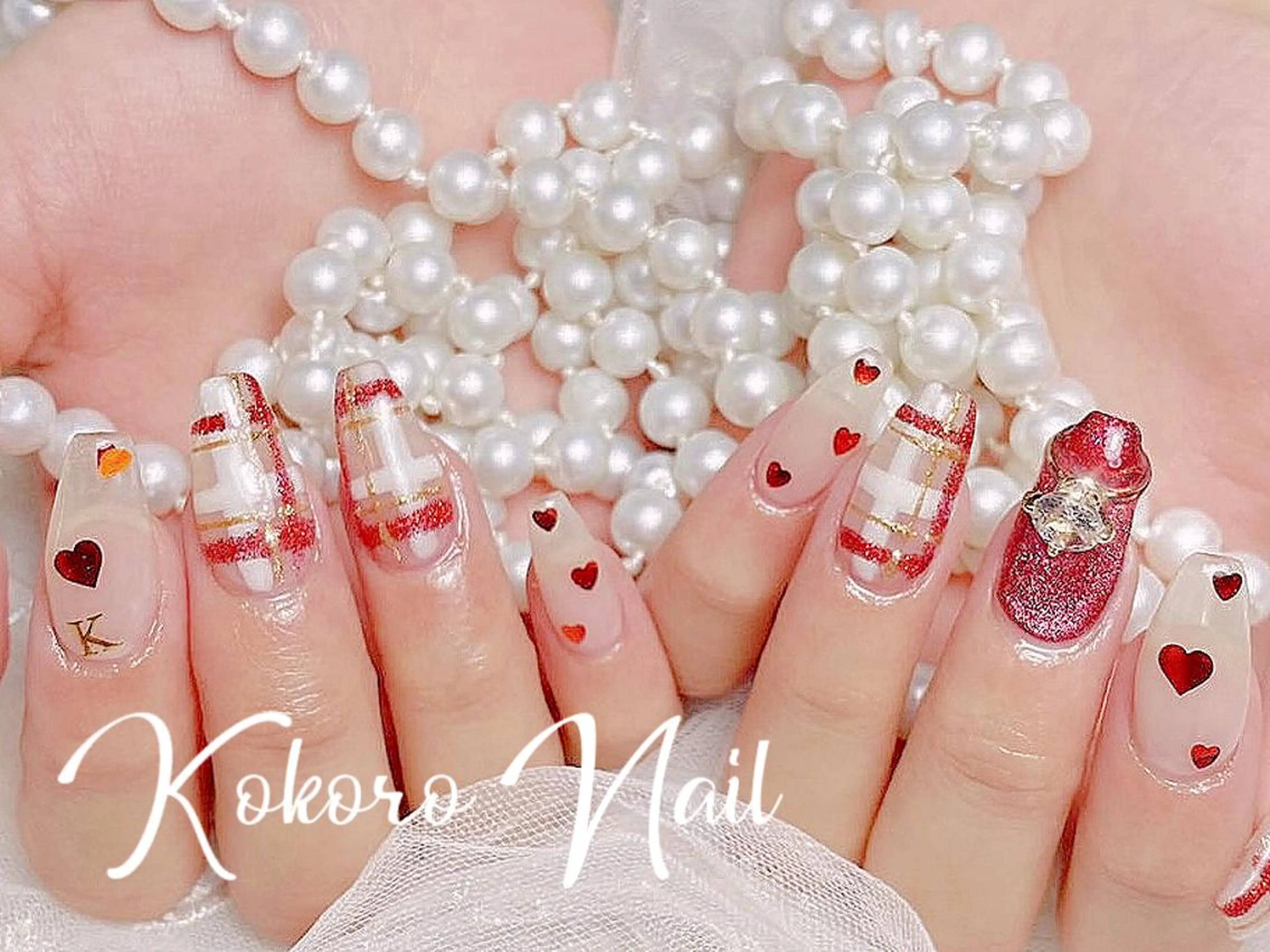 ネイル ハンドネイル 💗KOKORO NAIL💗のネイルデザイン