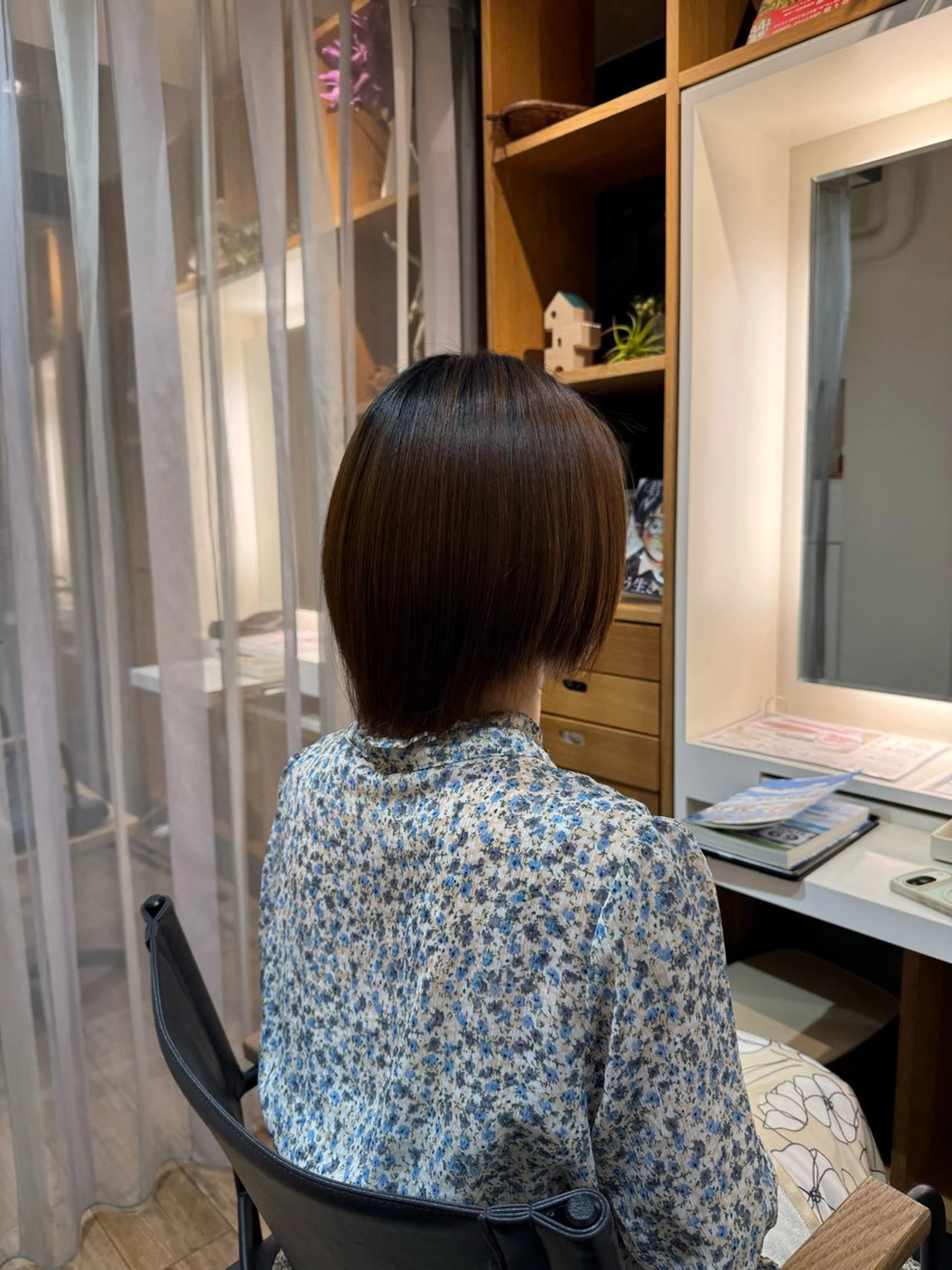 ショート カット 縮毛矯正 トリートメント afloatkobe所属・美髪/髪質改善 川口凌弥のヘアスタイル