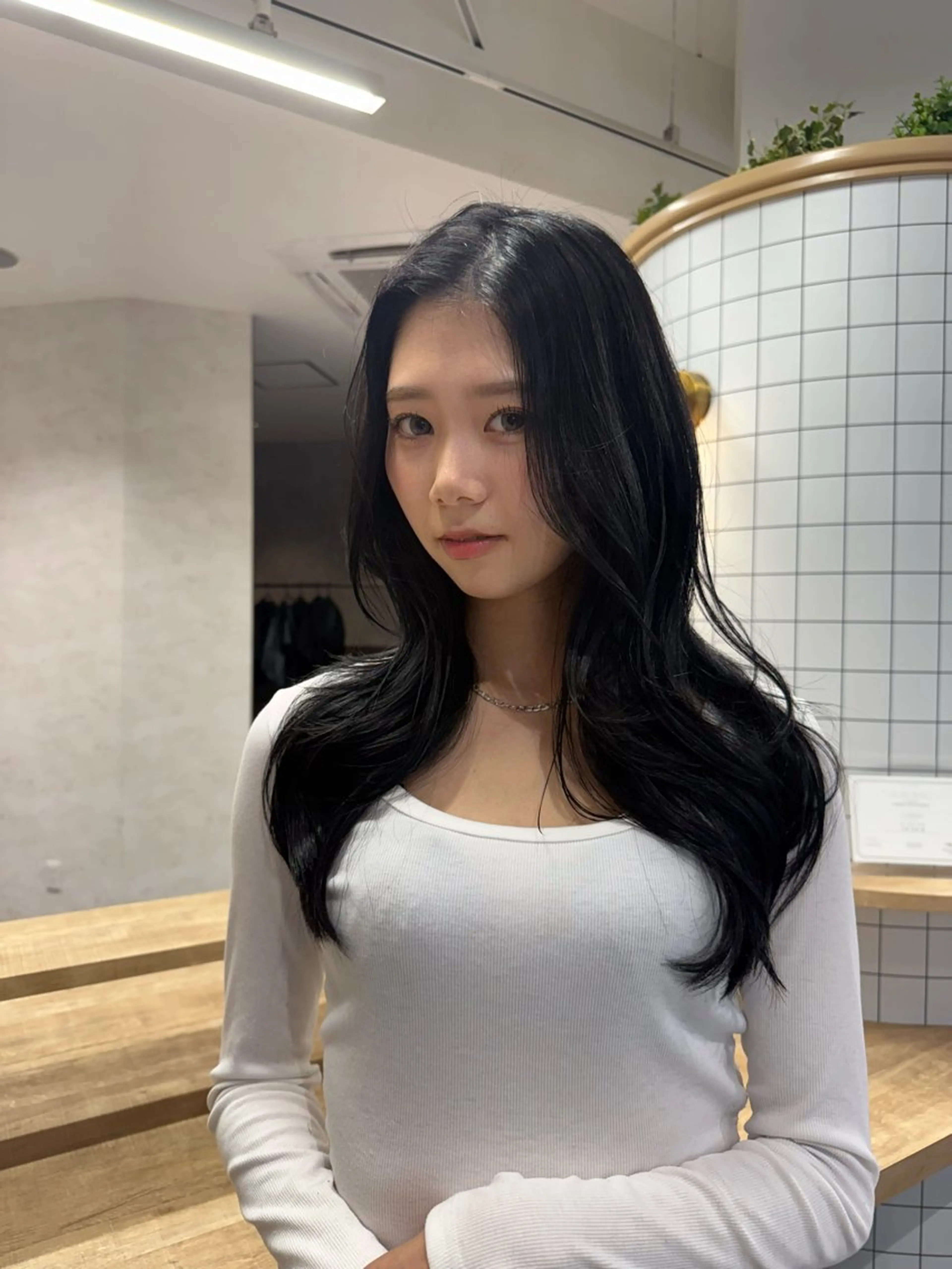 ワンカラー➕トリートメント➕カットの写真