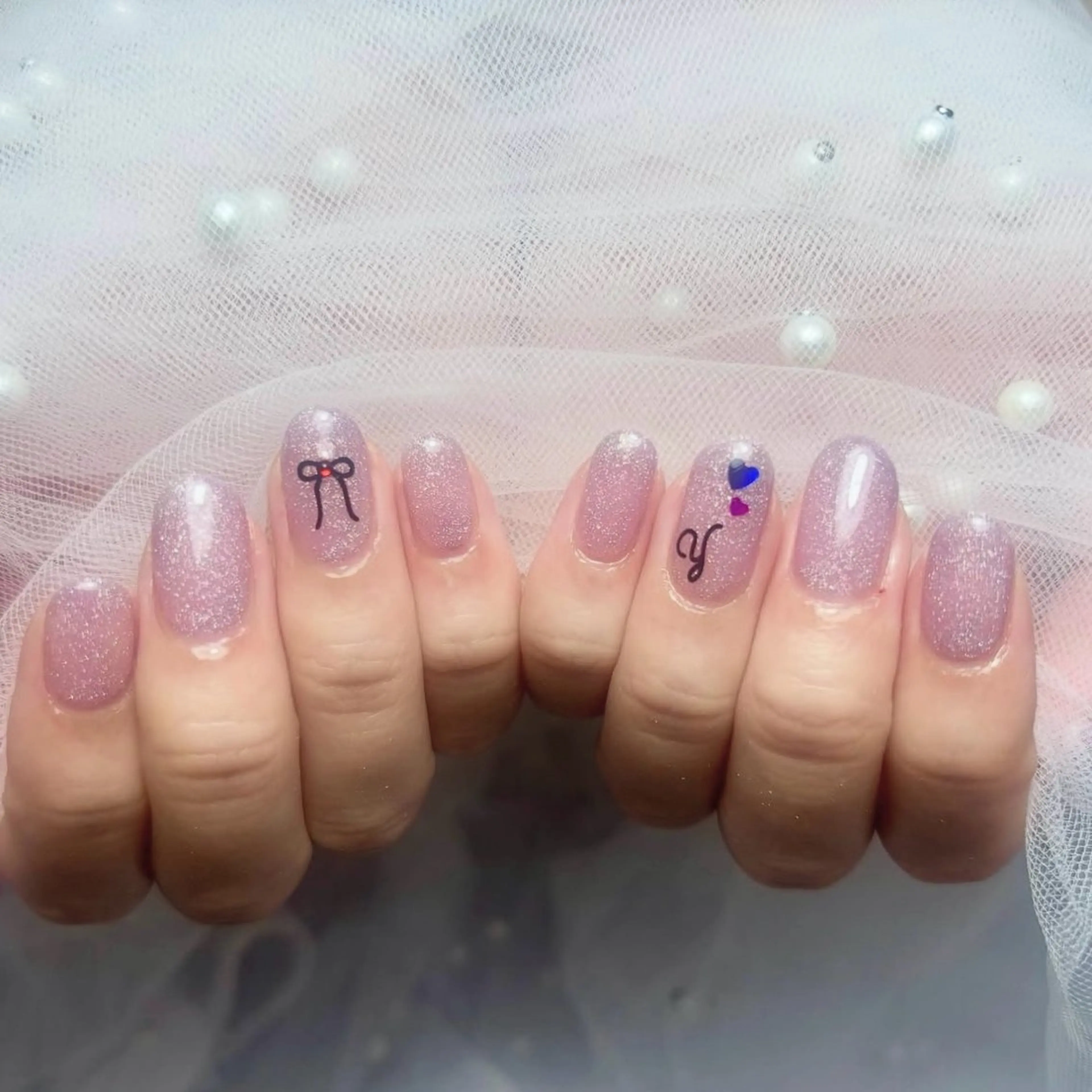 ワンカラー•ラメグラ（オフなし）の写真