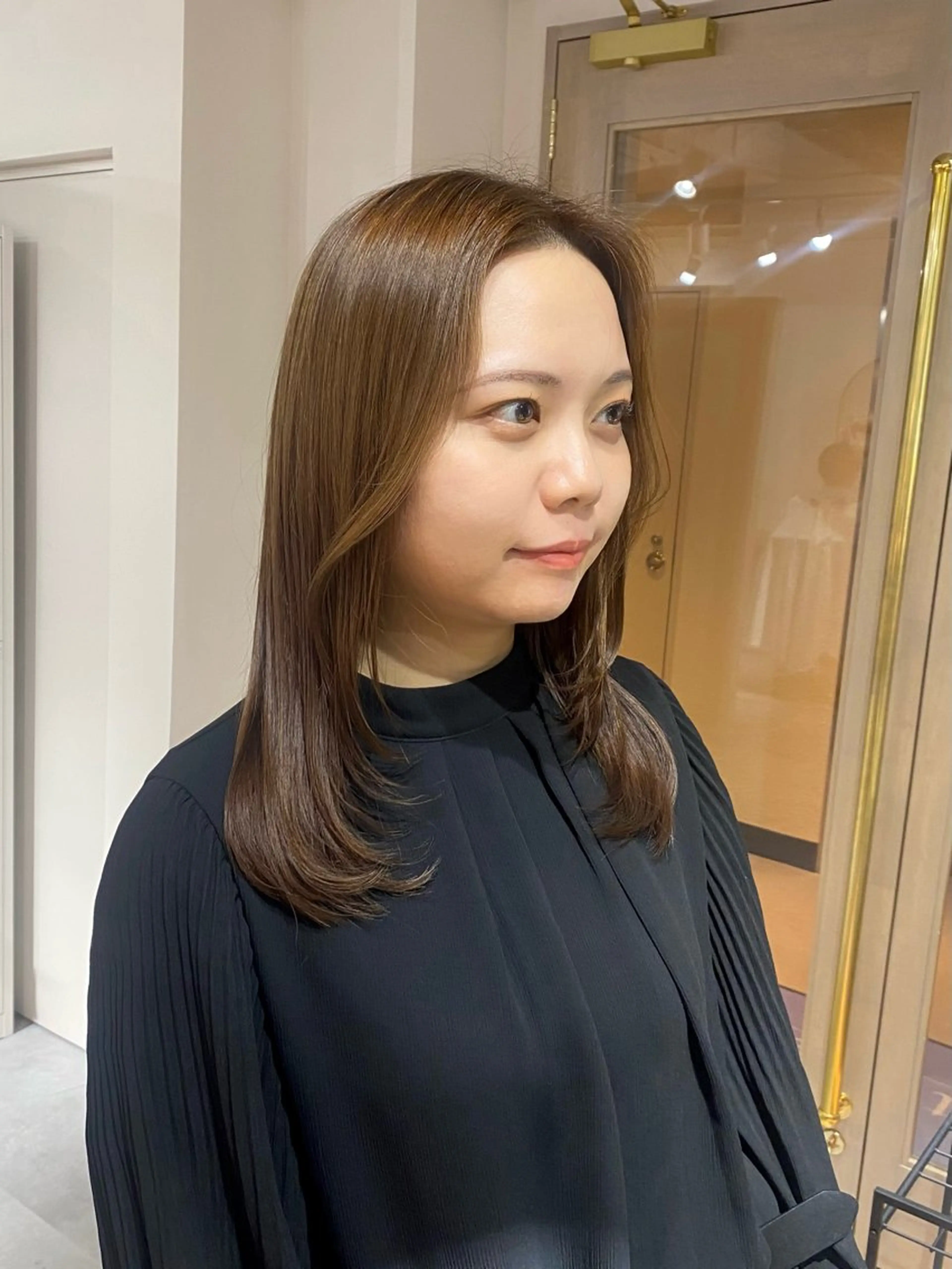 ミディアム attrait所属・アトレ＊個室サロン himekaのヘアスタイル