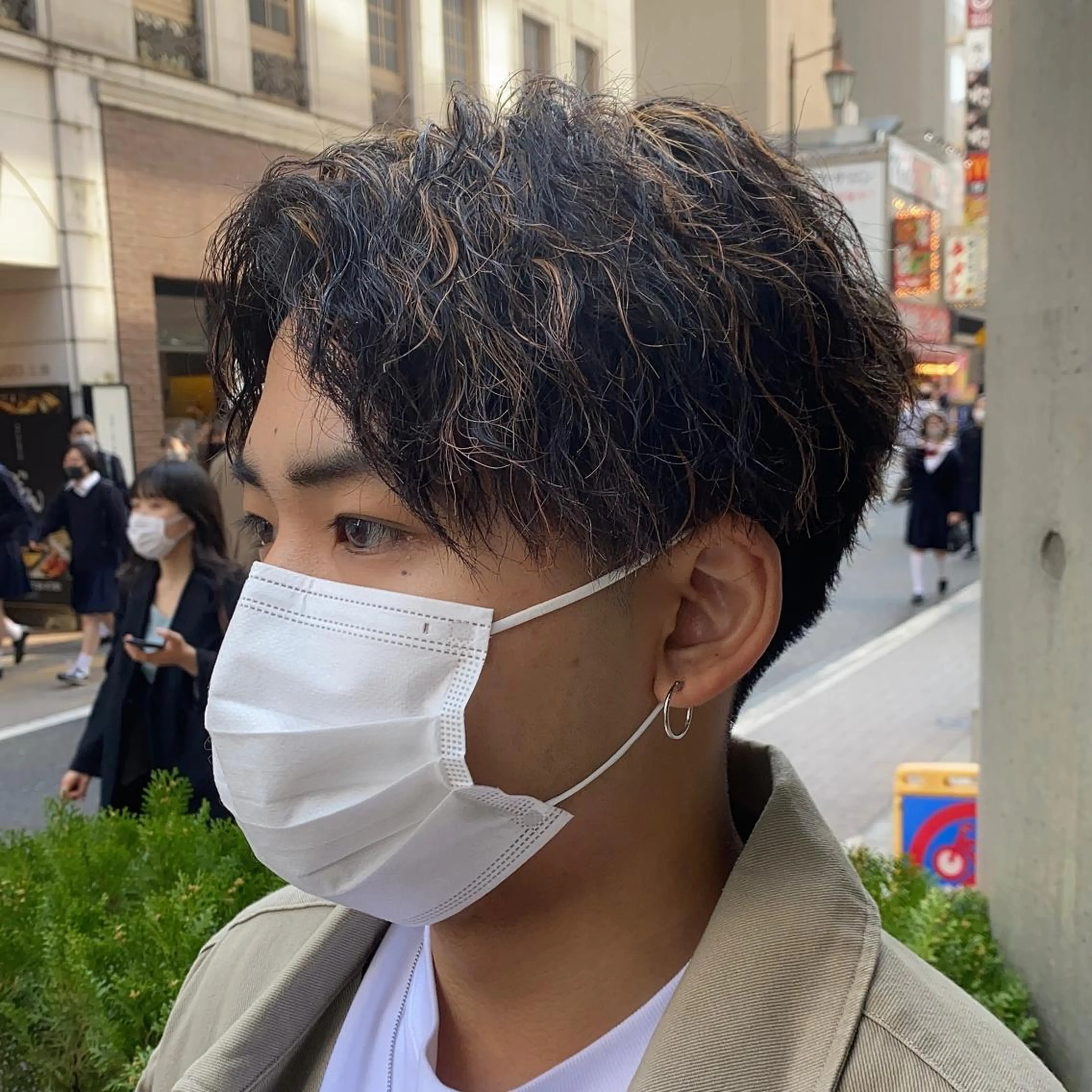 ショート メンズ vi-ta田町 ⭐️髪質改善⭐️のヘアスタイル