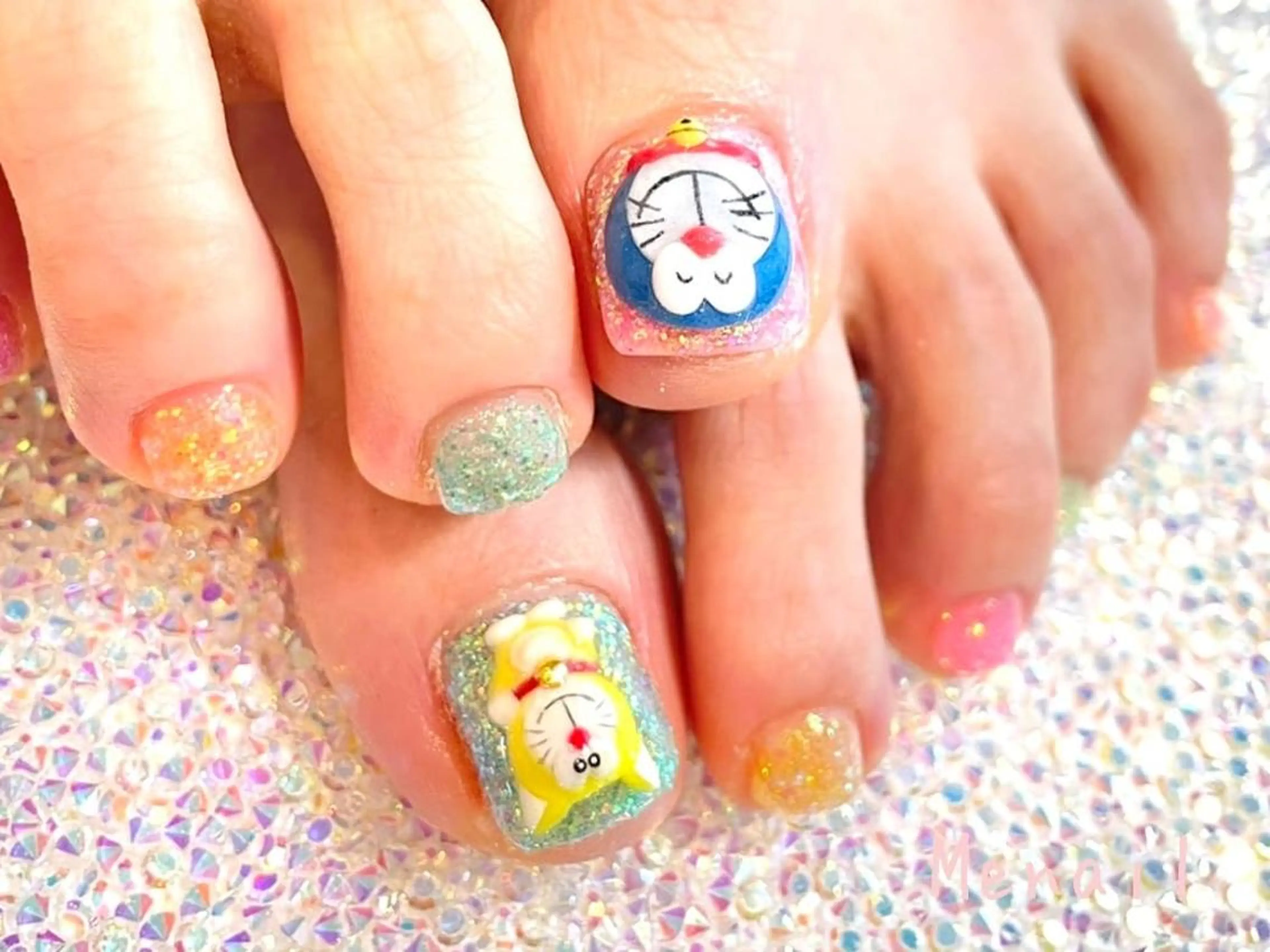 ネイル 🤍POP可愛い🧸 Menailのネイルデザイン