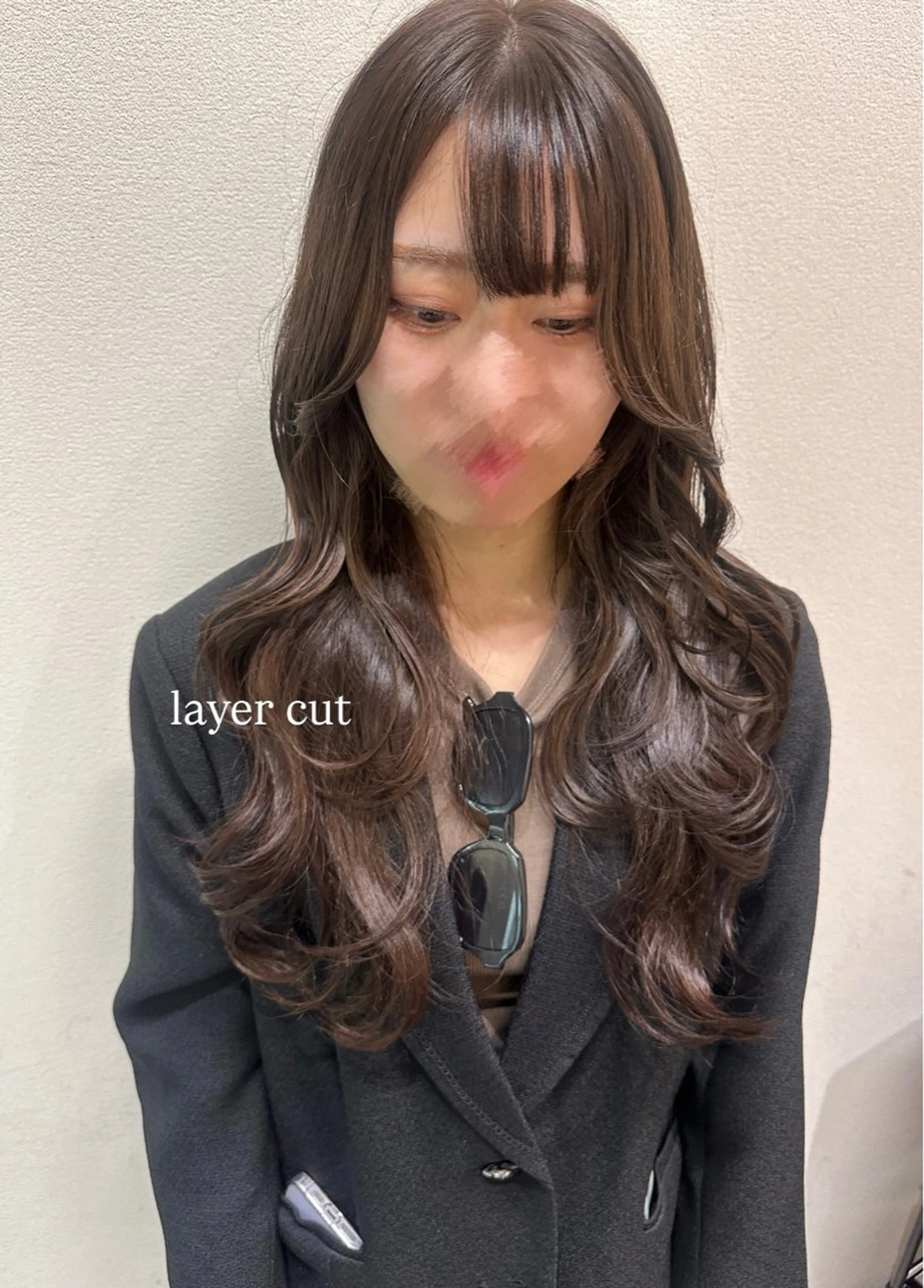 ロング カラー ヘアアレンジ レイヤーカット カット ヘアカラー トリートメント 韓国風/レイヤー 🌷AYANA🌷のヘアスタイル