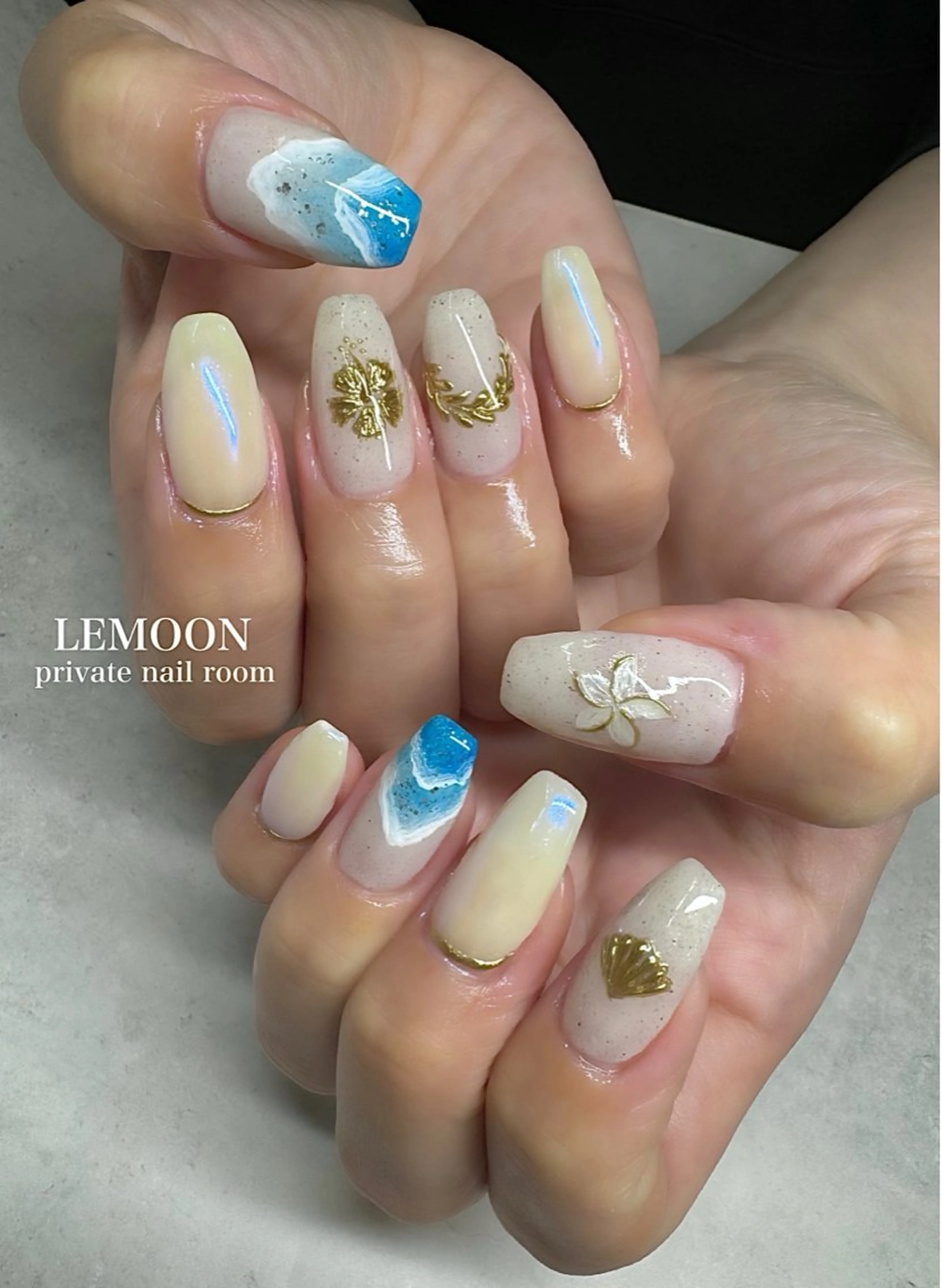 ネイル private nail salon　LEMOON所属・nail salon LEMOONのネイルデザイン