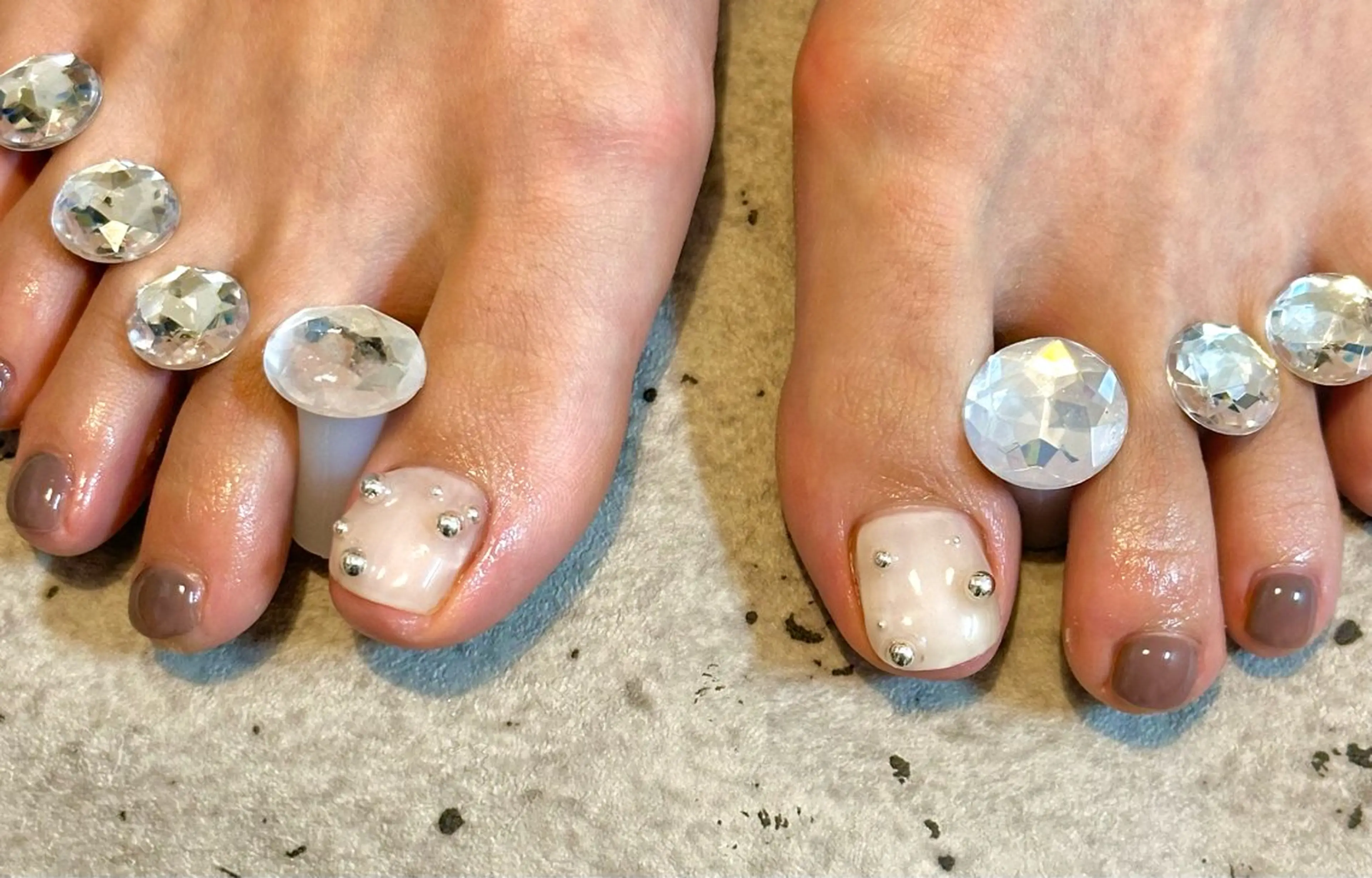 ネイル フットネイル GéRanium Harukaのネイルデザイン