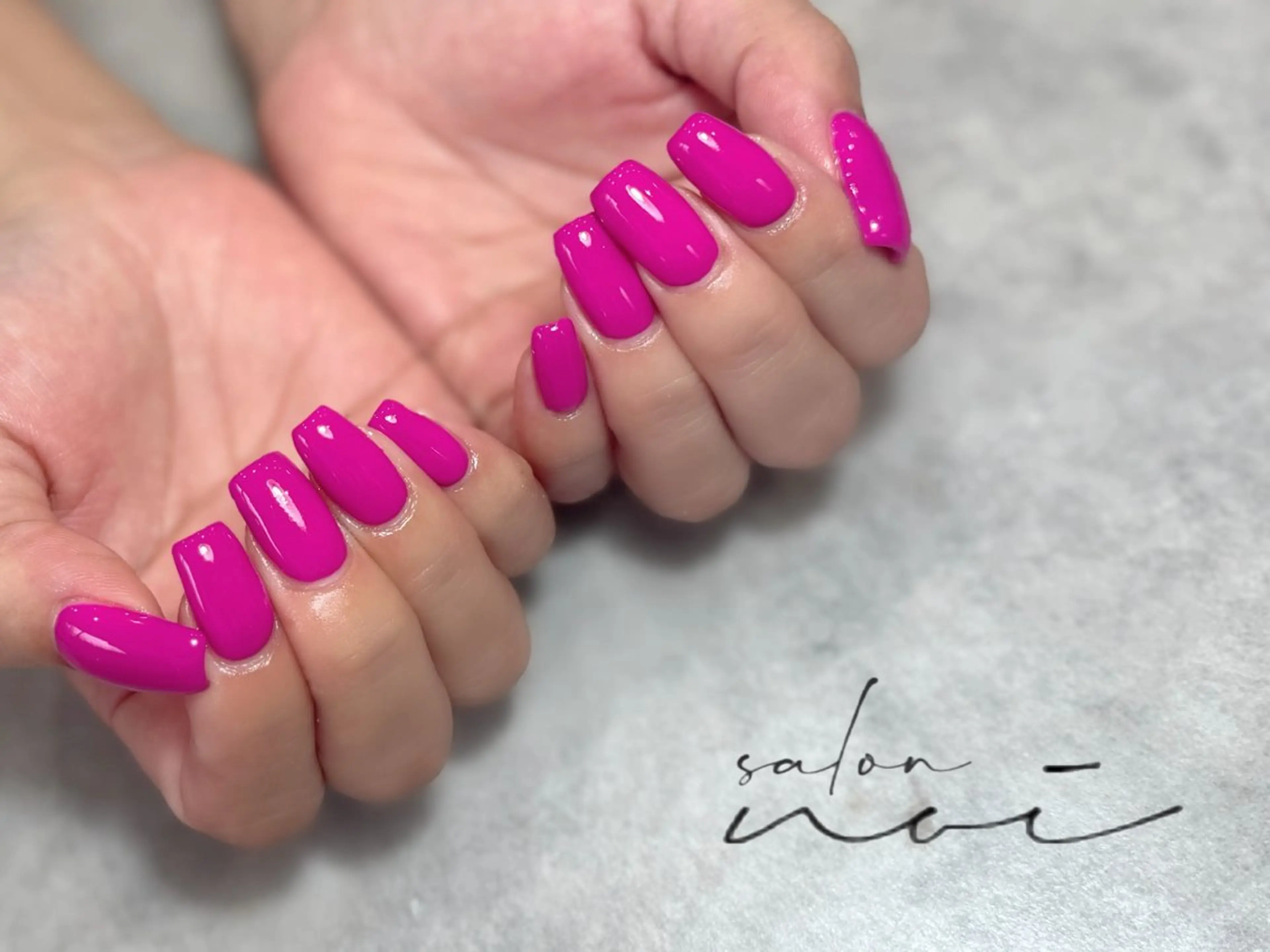 ネイル ワンカラーネイル ハンドネイル salon noi所属・salon noiのネイルデザイン