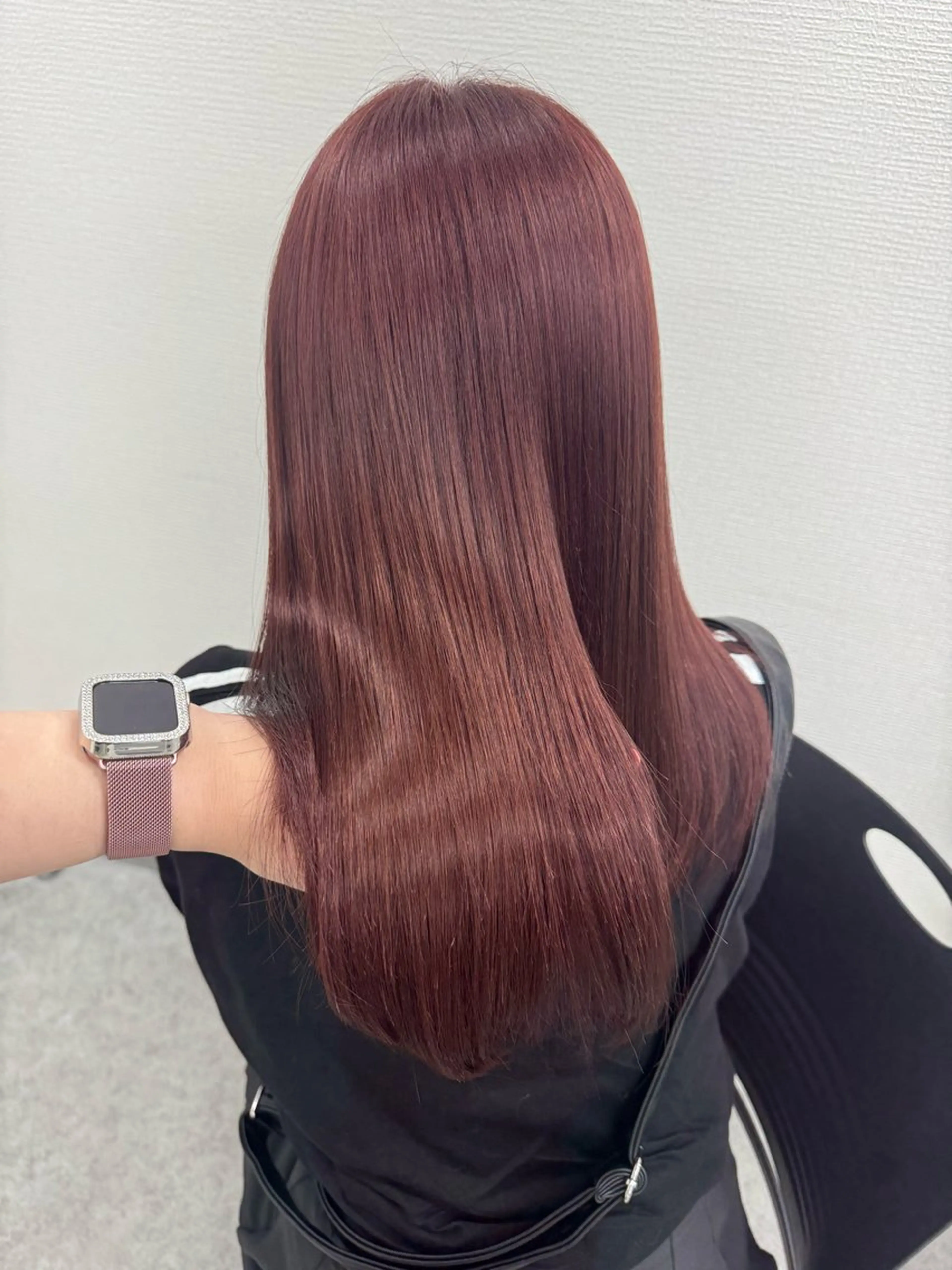 セミロング カラー トリートメント ヘアカラー トリートメント ヘアセット 🎀愛されgirly ヘア🫧Ayakaのヘアスタイル