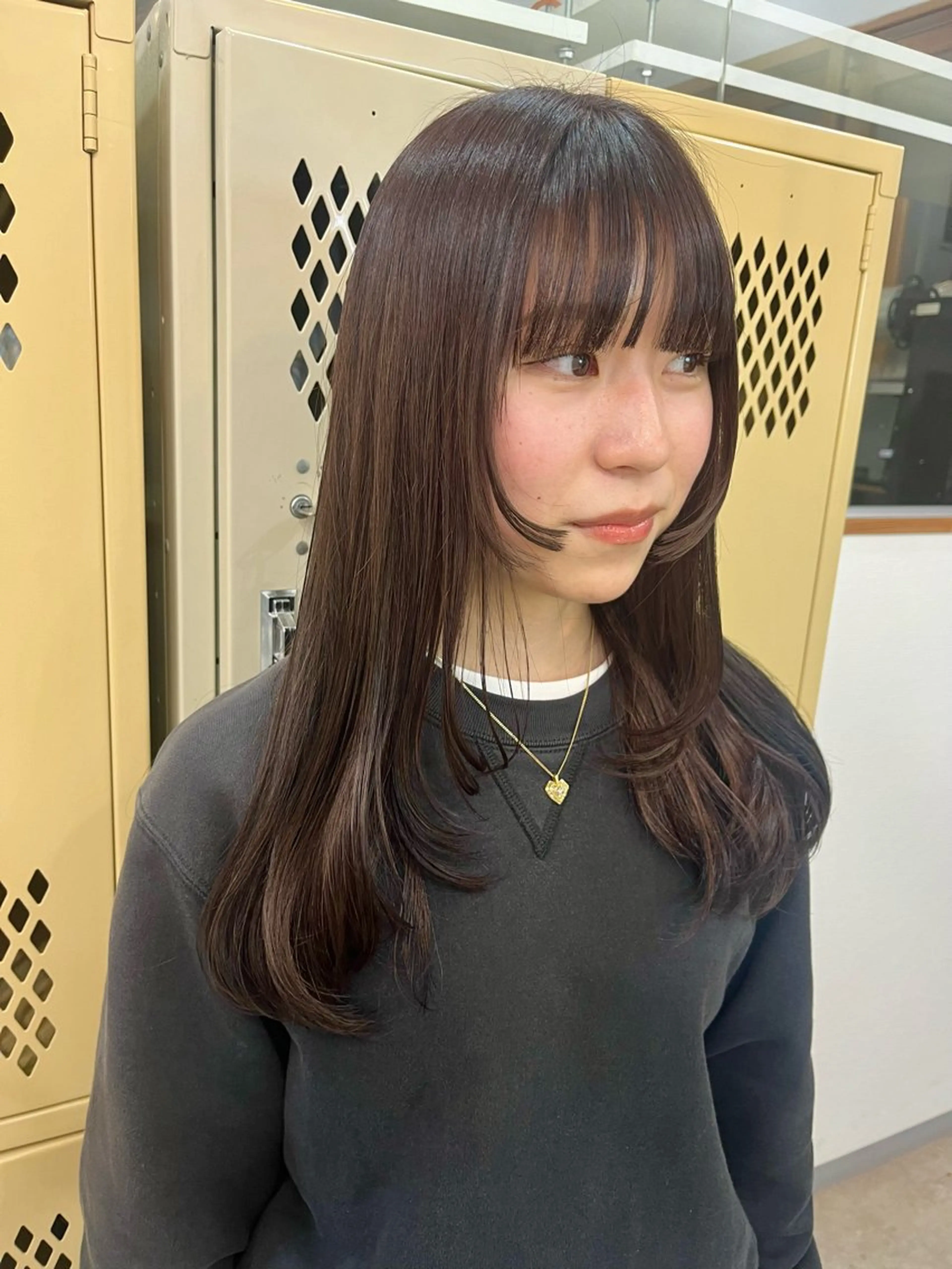 ロング カラー カット ヘアカラー トリートメント 🌼sunc HINAMI🌼のヘアスタイル