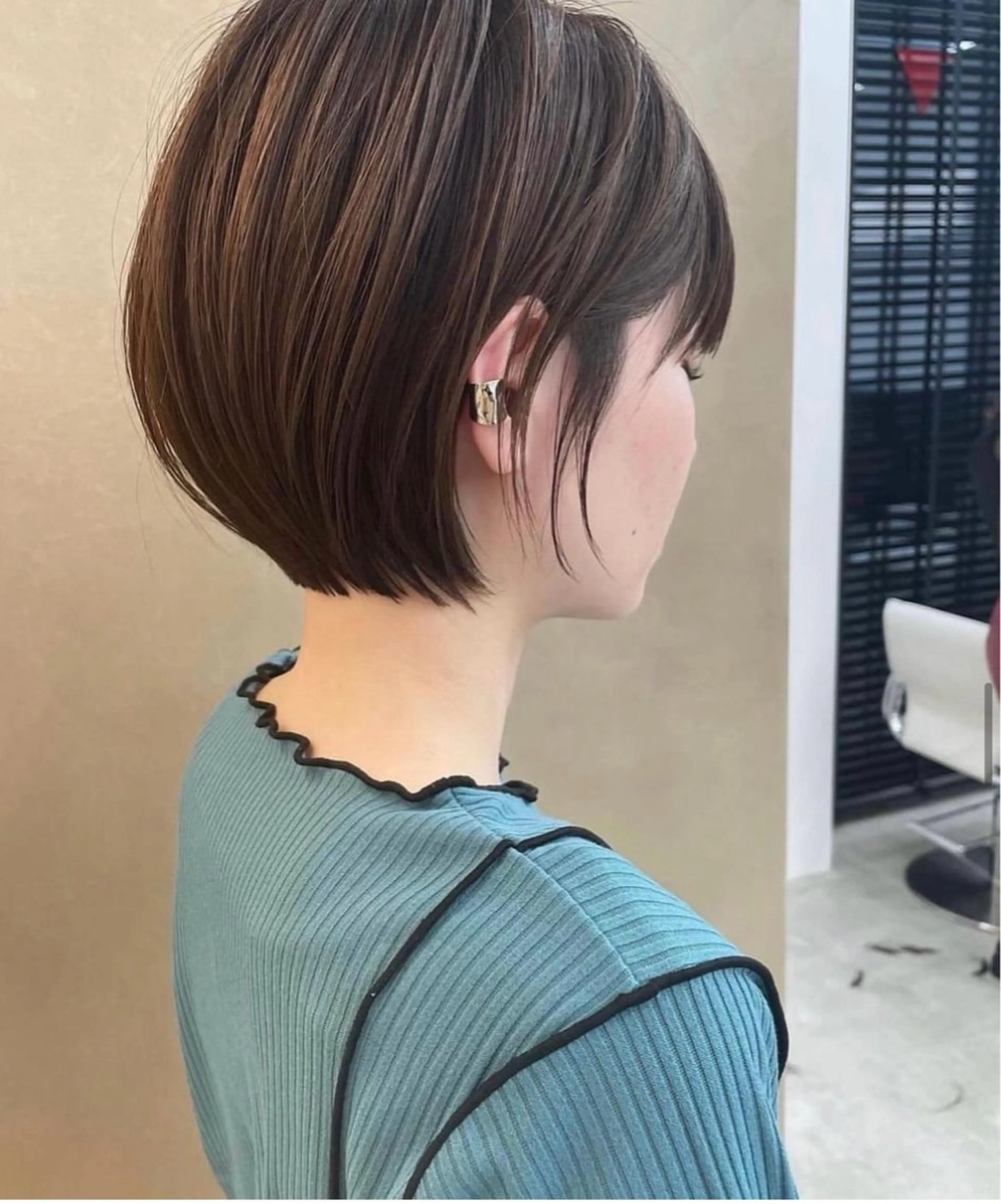 【✩ミニモ限定価格✩】女性らしいショートヘア +Aujuaトリートメント🪽(シャンプー ブロー スタイリング込み)の写真