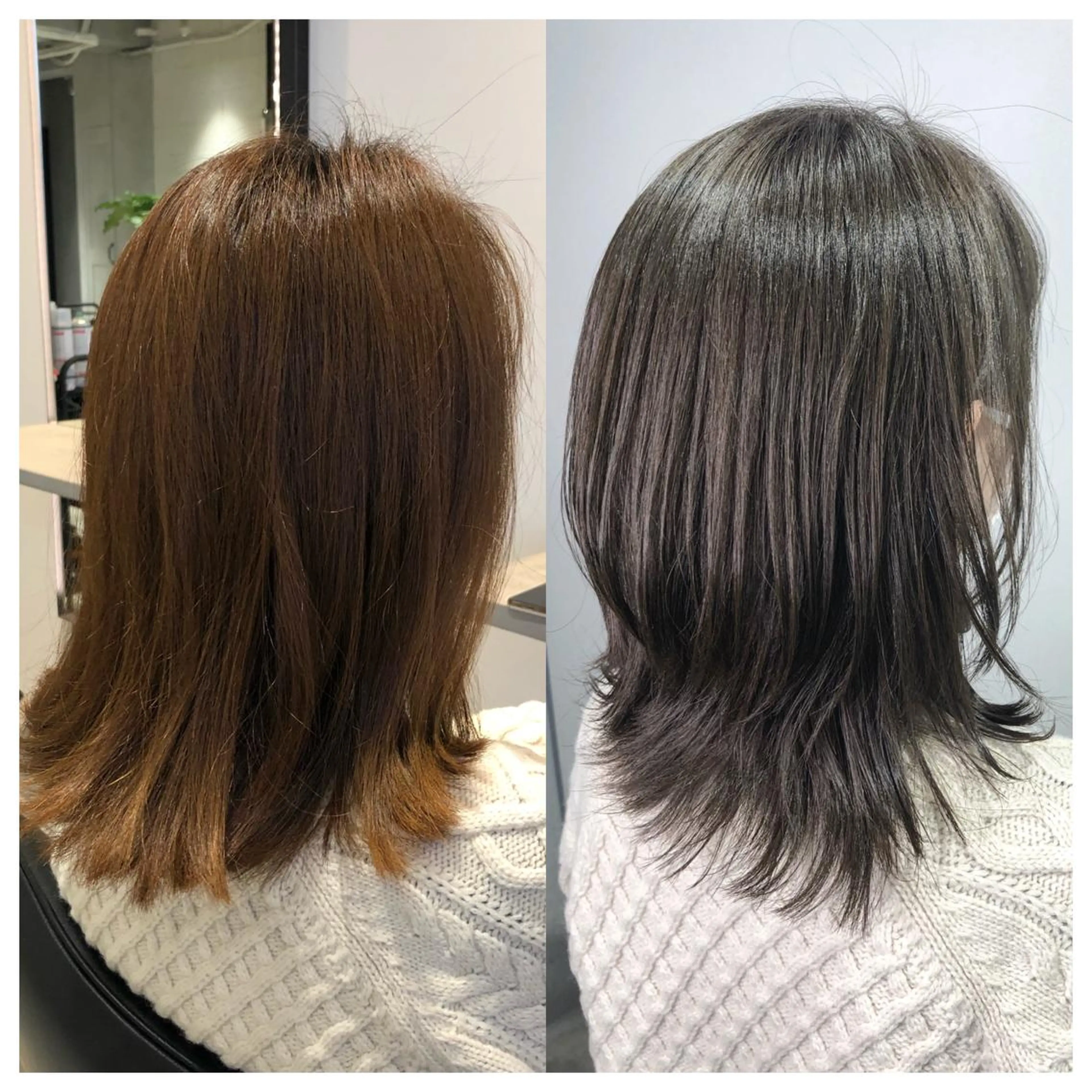 ミディアム 寺田 警二のヘアスタイル