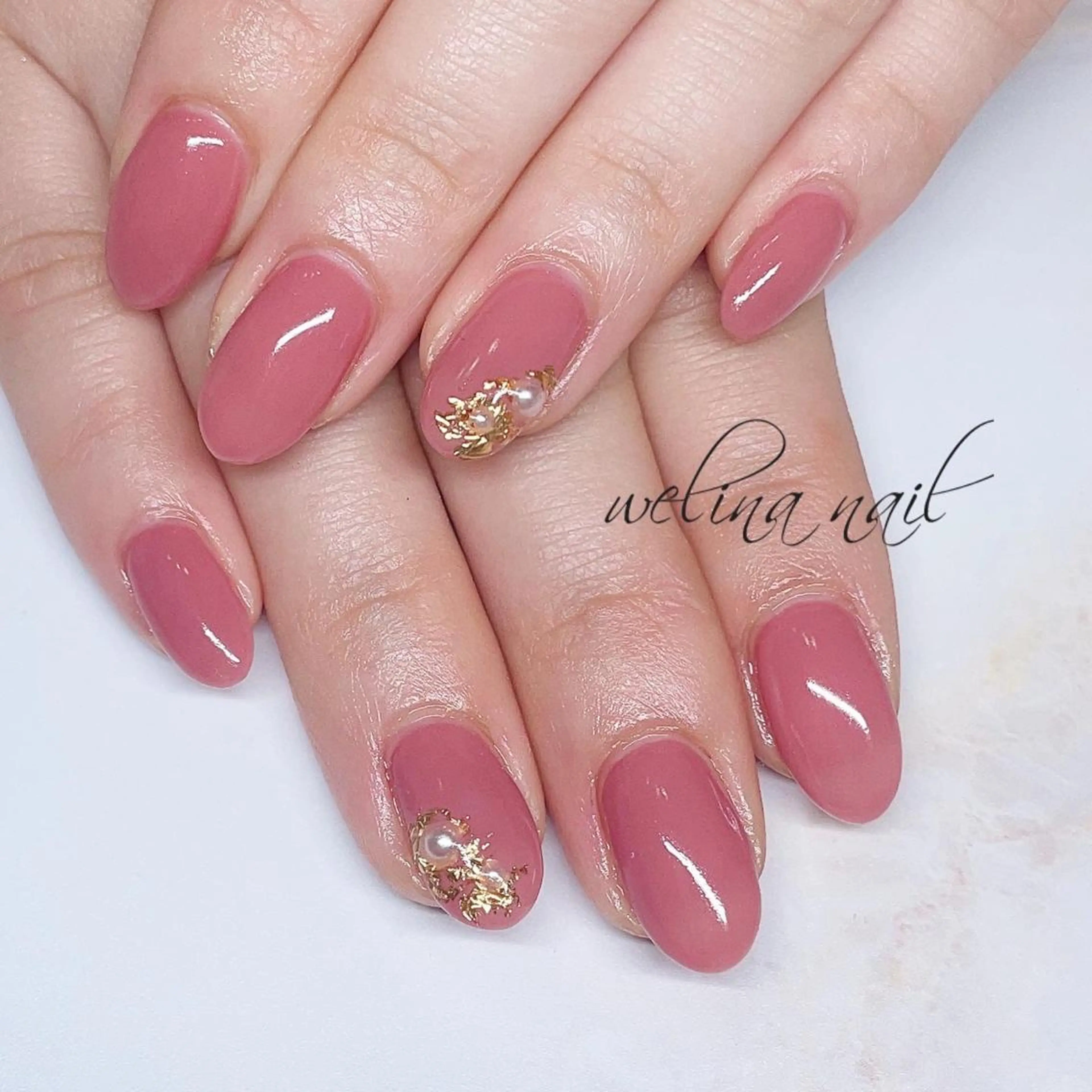 ミディアム ハンドネイル WELINA nail salonのエステ・リラクイメージ