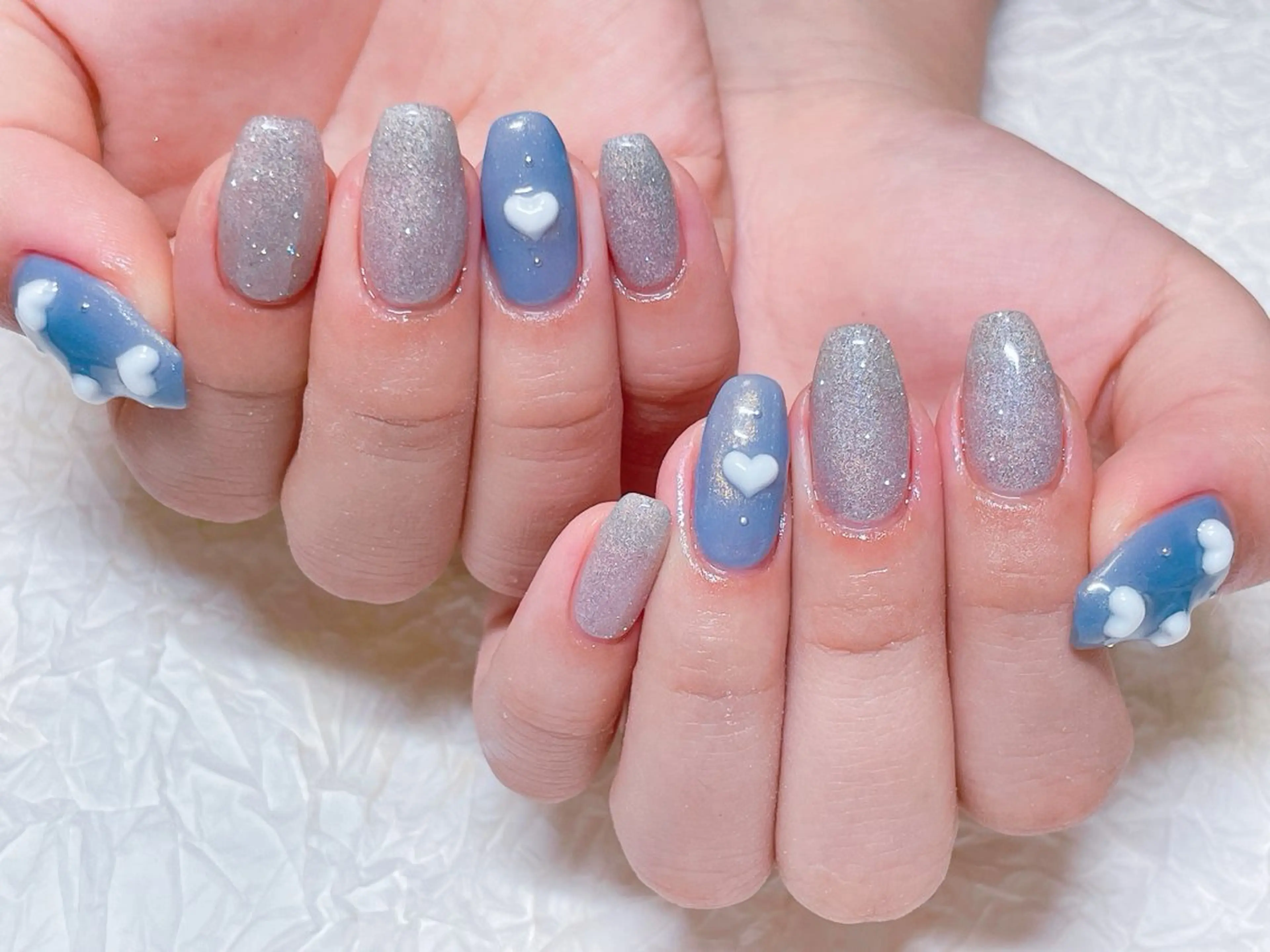 ネイル アートネイル チークネイル フットネイル フレンチネイル ジェルネイル ハンドネイル ゆ か_Nails💫のネイルデザイン