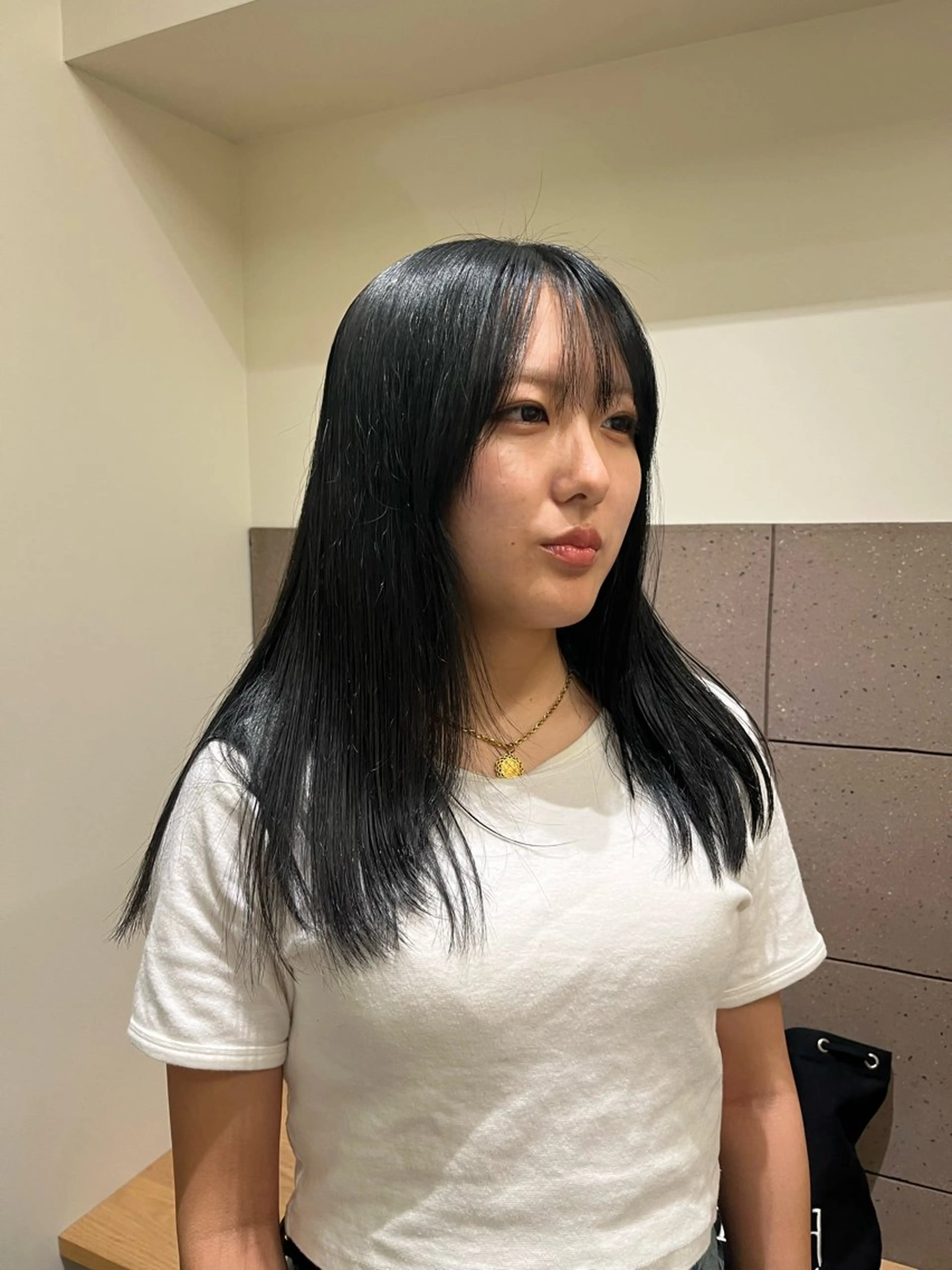 セミロング ヘアカラー mao /HUI金山のヘアスタイル