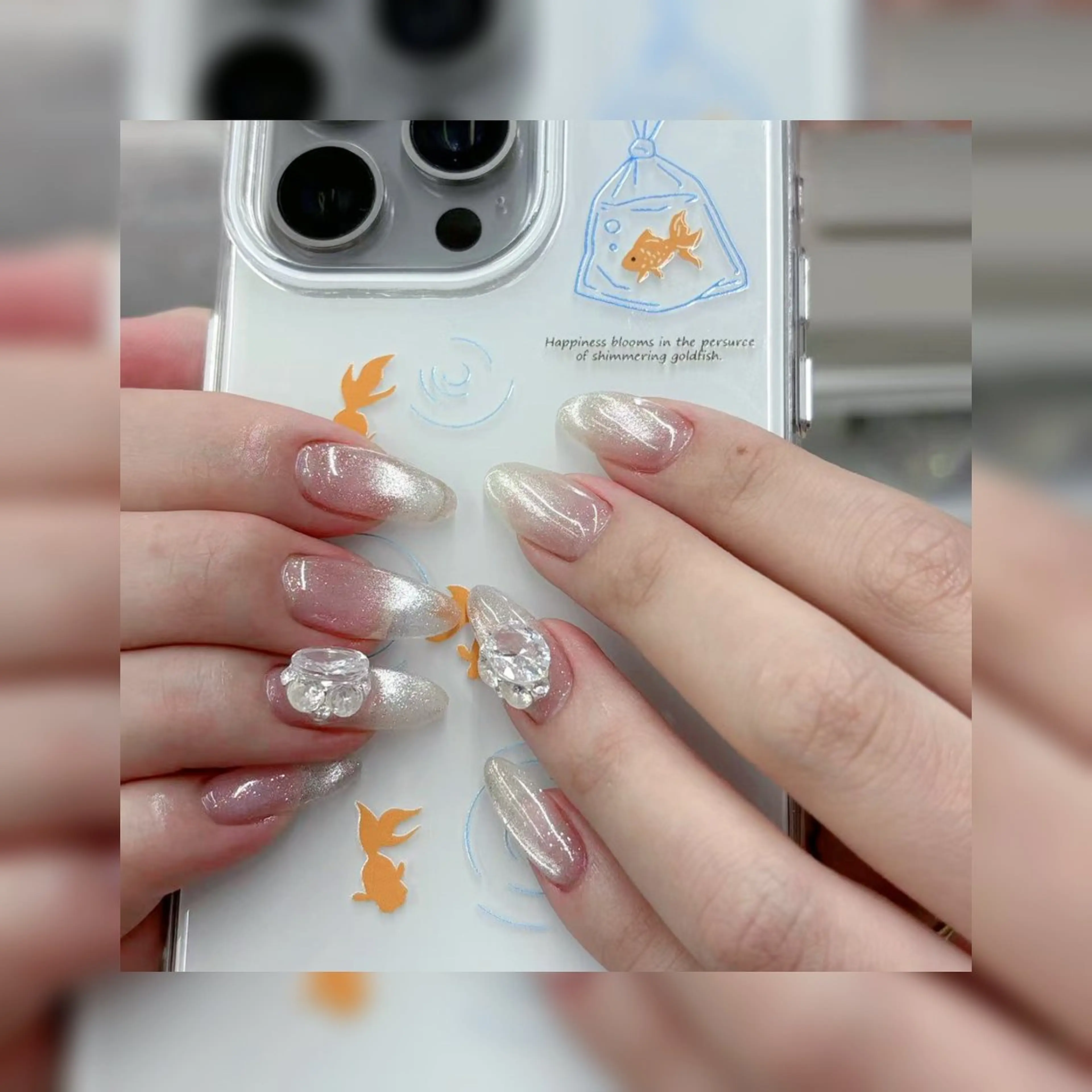 ネイル ハンドネイル AngelChris ビューティーサロンのマツエク・マツパデザイン